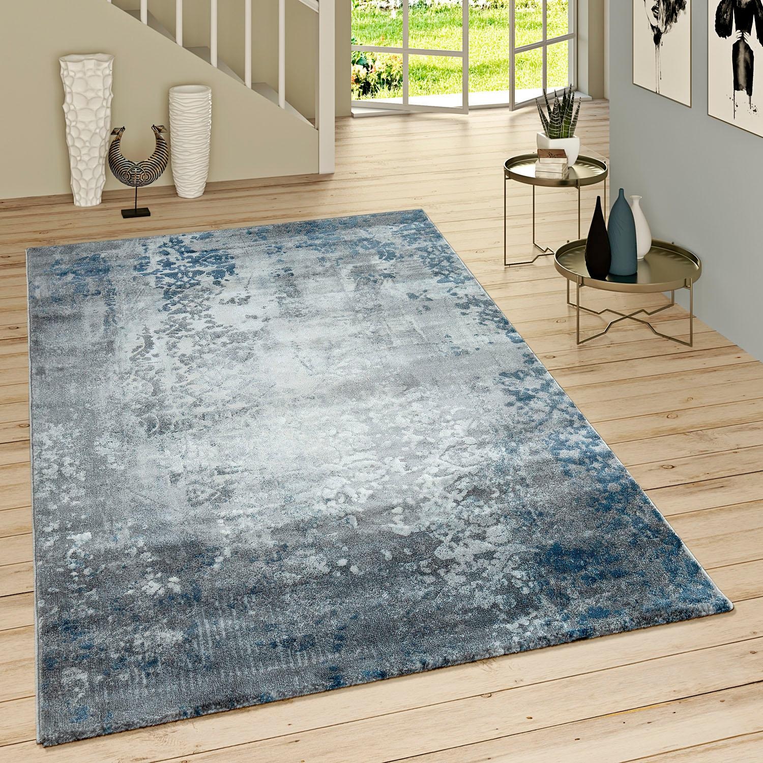 Paco Home Teppich »Victory 608«, rechteckig, 15 mm Höhe, Kurzflor, Vintage Design, ideal im Wohnzimmer & Schlafzimmer