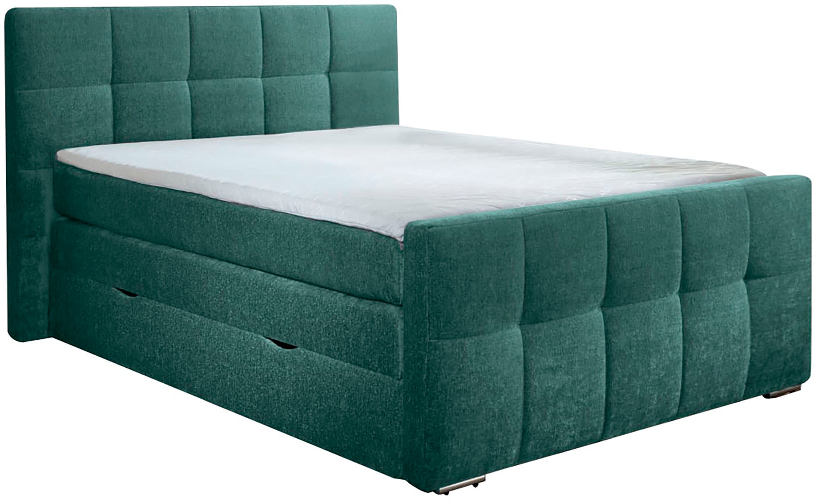 Places of Style Boxspringbett »Rosà«, H3/H3, H3/H4, H4/H4 möglich günstig online kaufen
