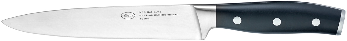 RÖSLE Fleischmesser »Tradition«, (1 tlg.), Küchenmesser für von Fleisch, Klingenspezialstahl, ergonomischer Griff