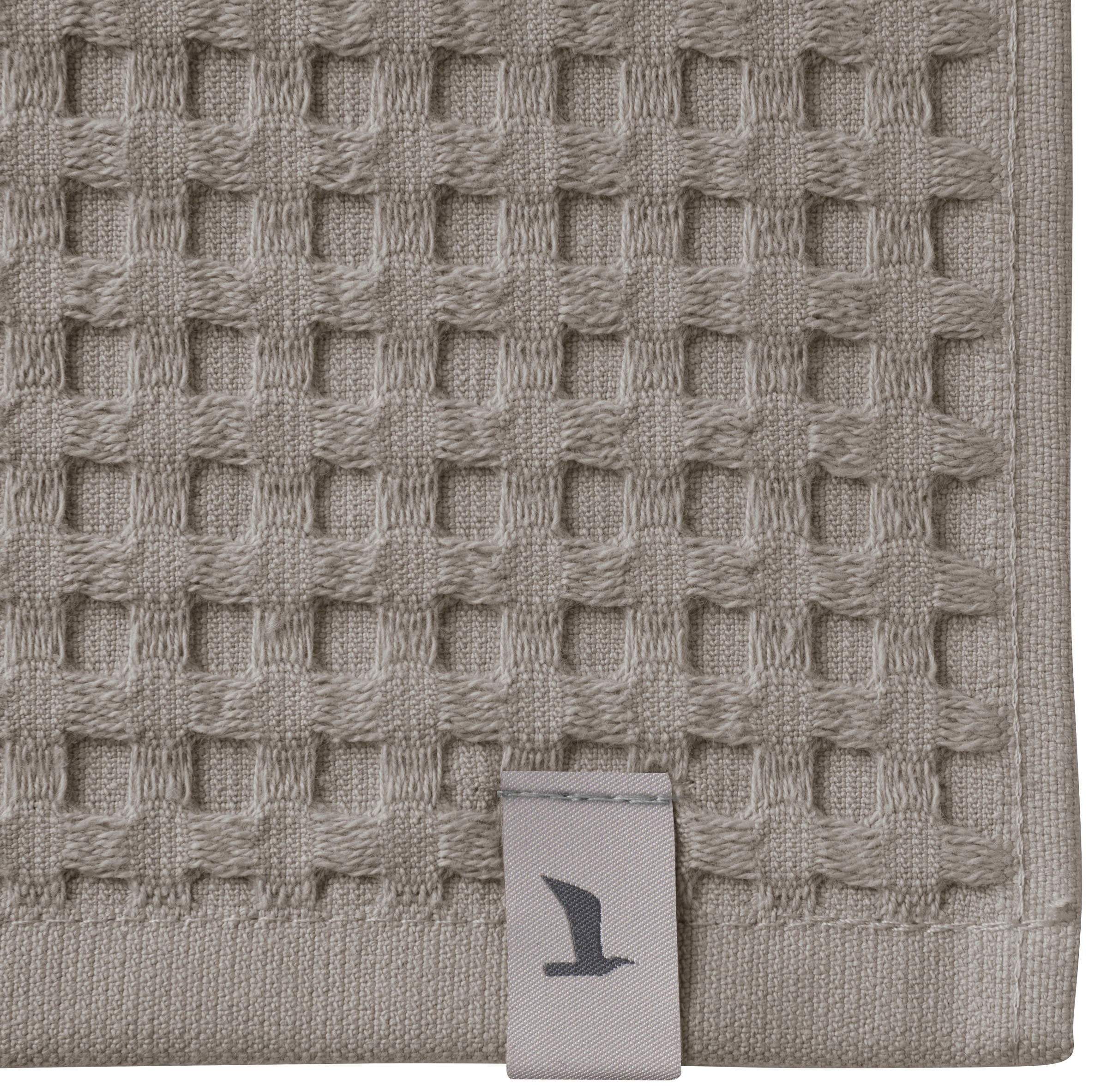 Möve Handtuch »Piquée« im Waffelpiquée