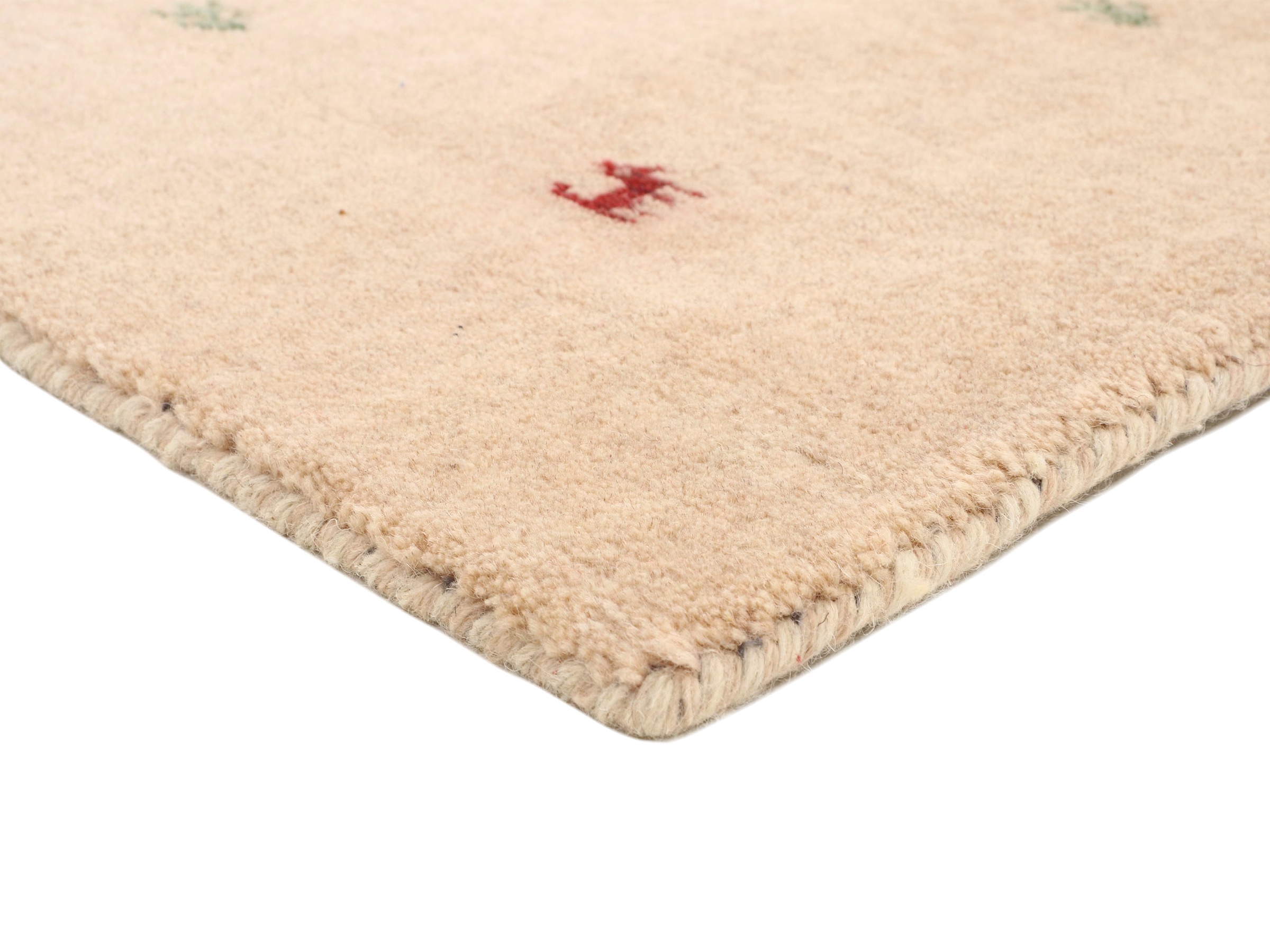 3. Bild von carpetfine Wollteppich »Gabbeh Uni«, rechteckig