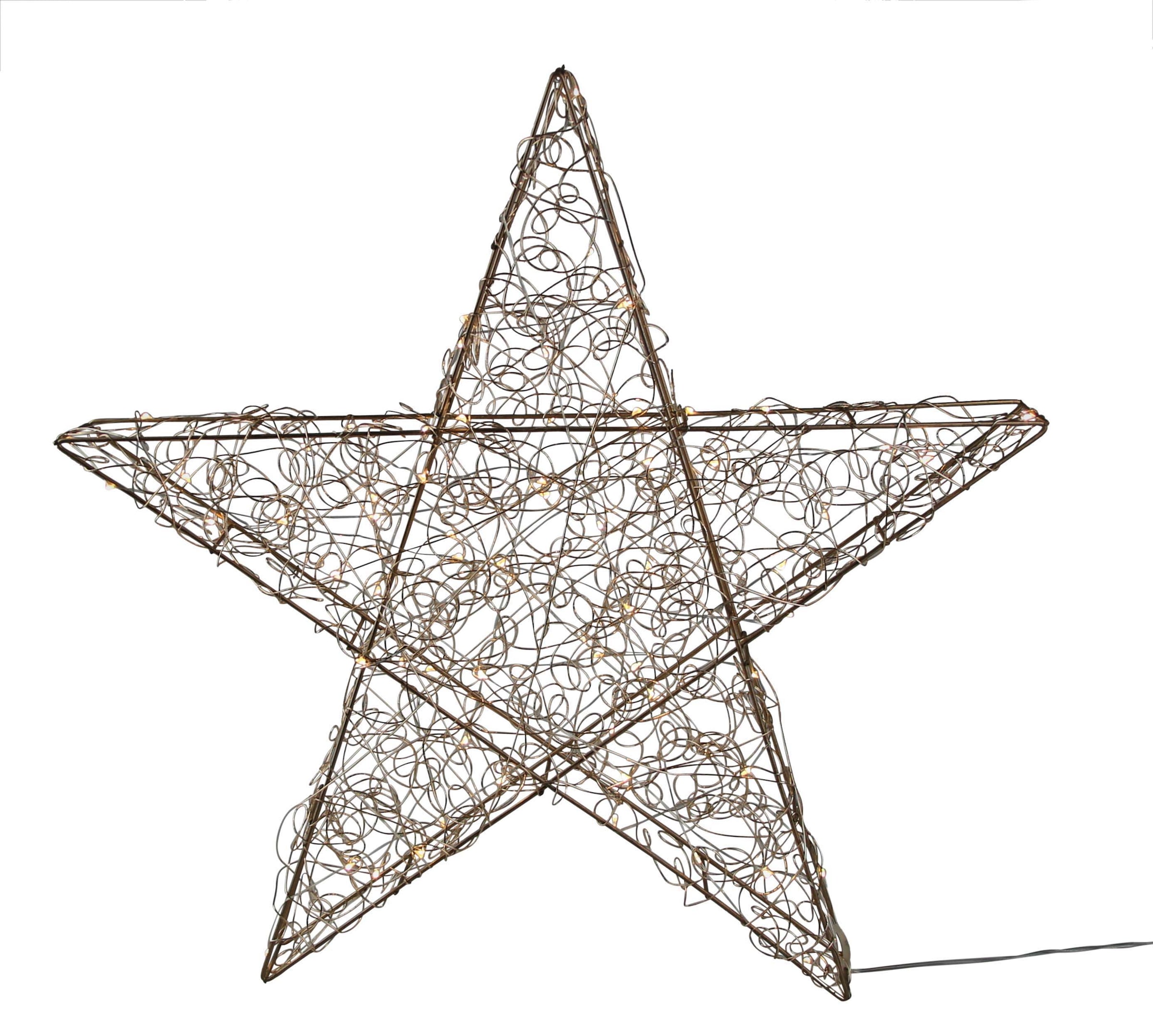 AM Design LED Stern, 100 bestellen Weihnachtsstern, Weihnachtsdeko flammig-flammig, aussen auf Raten