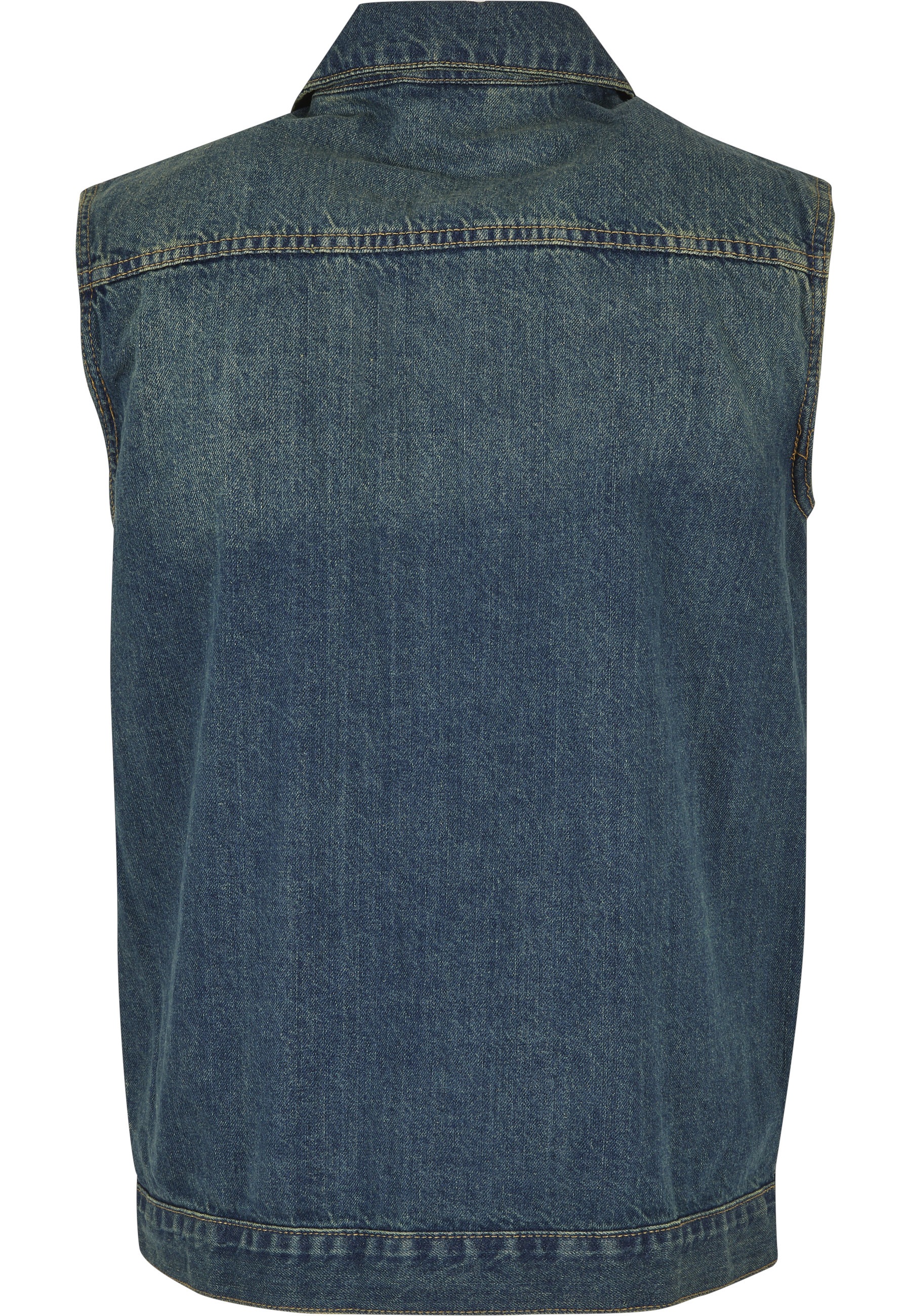 URBAN CLASSICS Jerseyweste »Urban Classics Herren Denim Vest« 1 Stk.