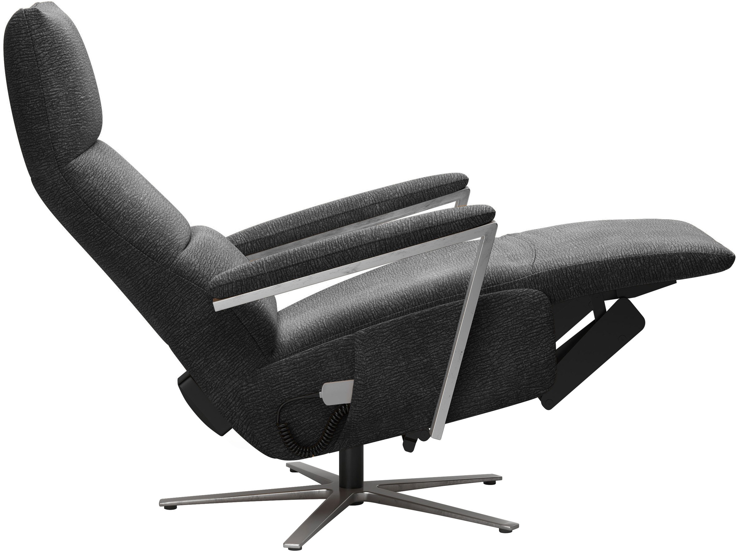 sit&more TV-Sessel »Vario Comfort, inkl. Kopfteilverstellung & 360 Grad Drehfunktion«, inkl. Herz-Waage-Funktion & 3 Motoren, Höhe der Armlehnen 64cm