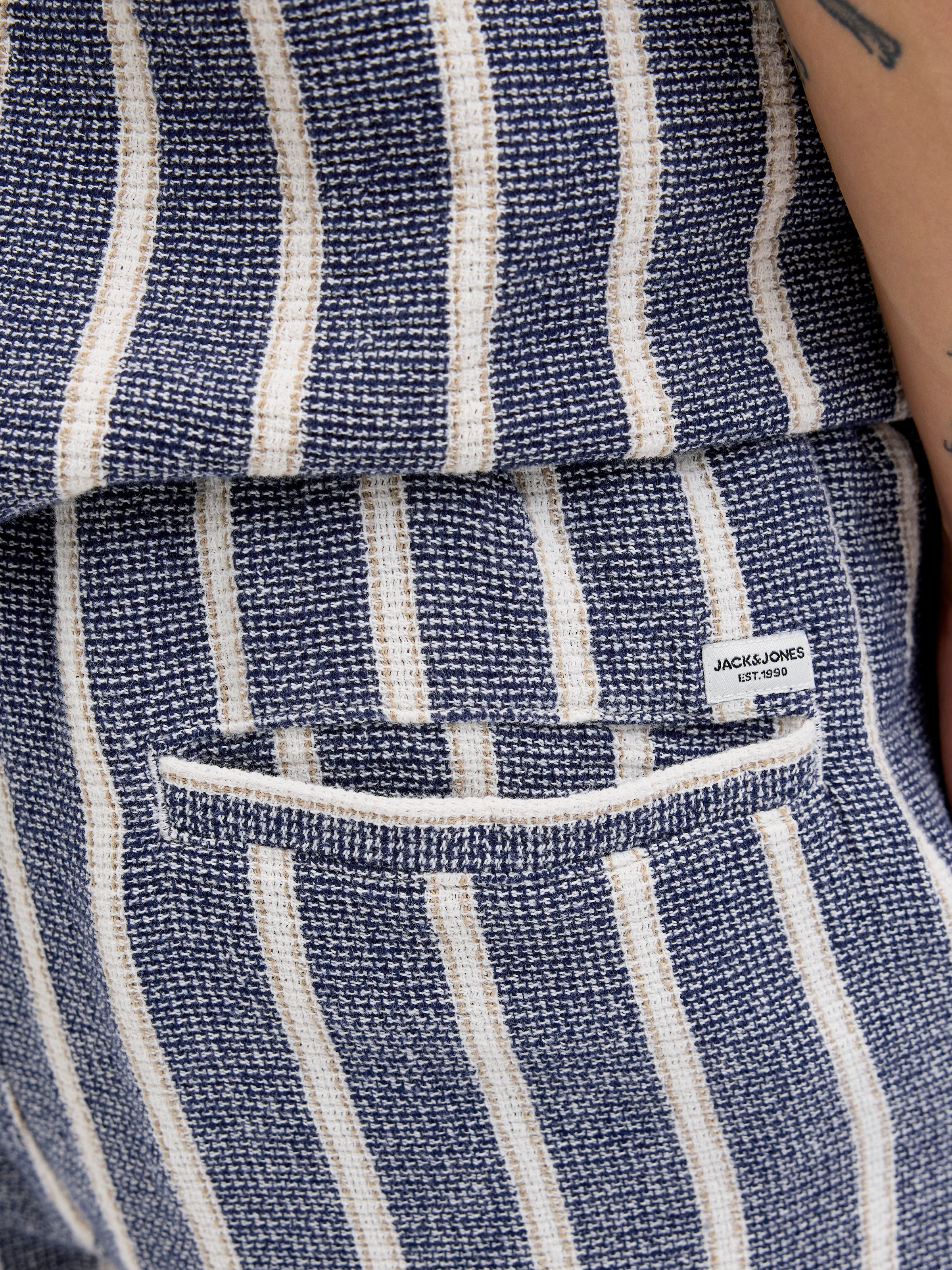 Jack & Jones Shorts »JPSTJAIDEN COBA STRIPE JOG SHORT SRT SN«
