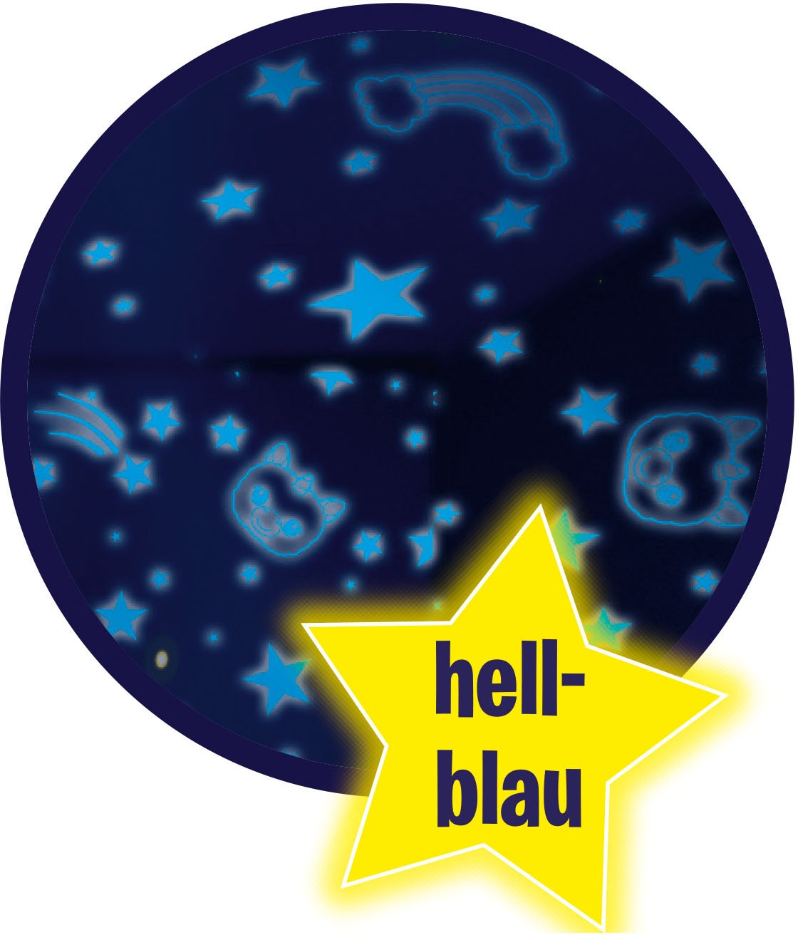 MediaShop Plüschfigur »Star Belly Dream Light - Knuddeliger Welpe«, mit Nachtlichtfunktion
