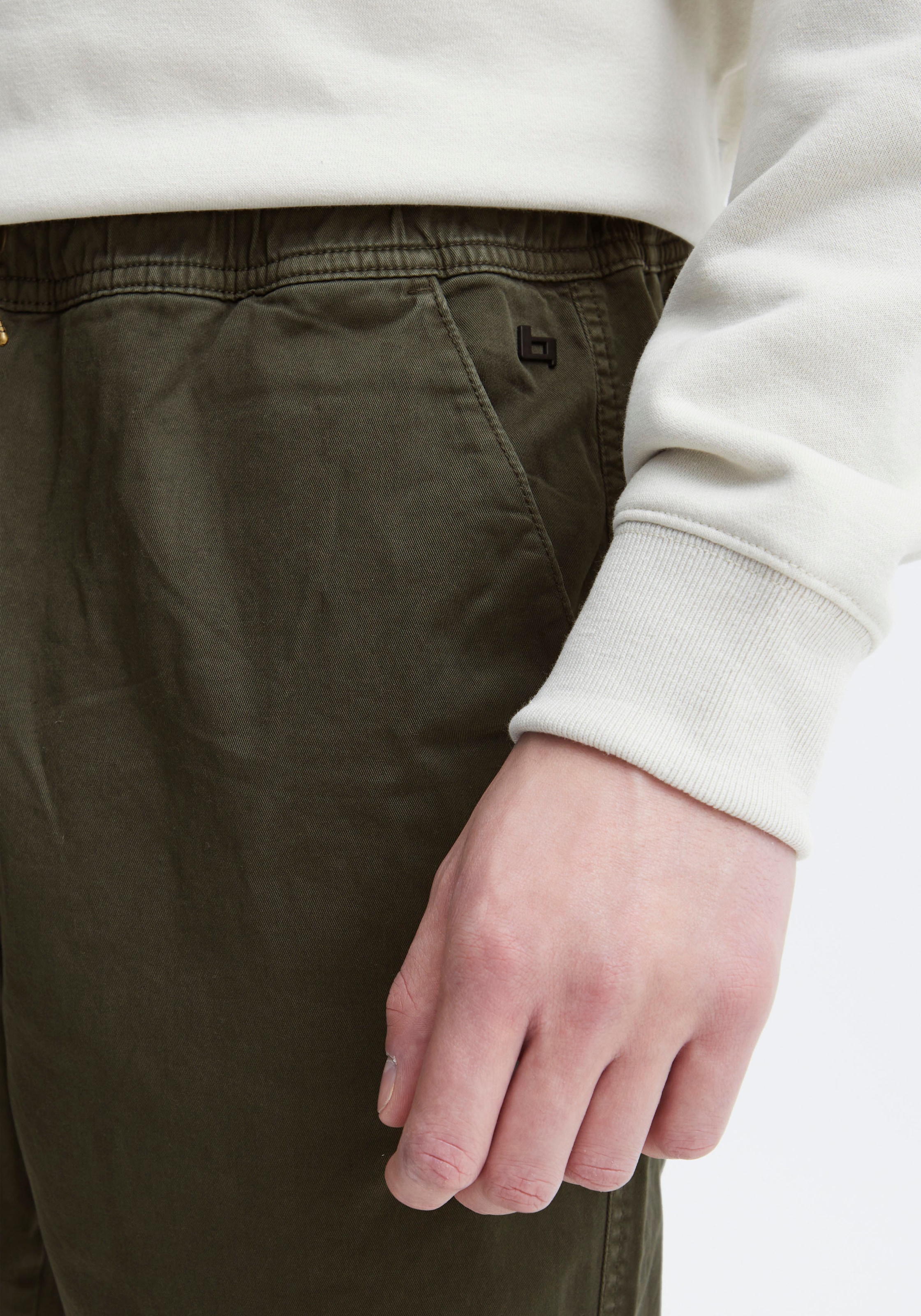 Blend Stoffhose »BHNIMBU pants«, mit Kordelzug und elastischem Bund