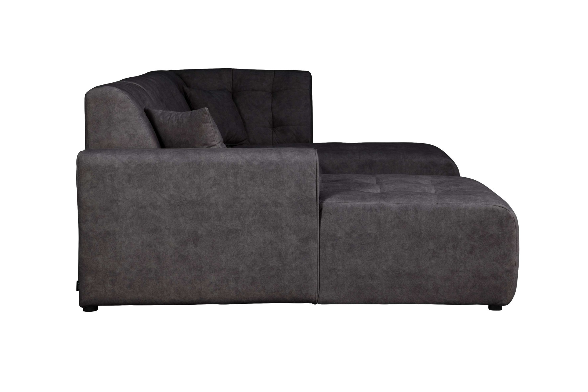 Home affaire Wohnlandschaft »Nosia U-Form«, incl. 2 Zierkissen, mit feiner Steppung