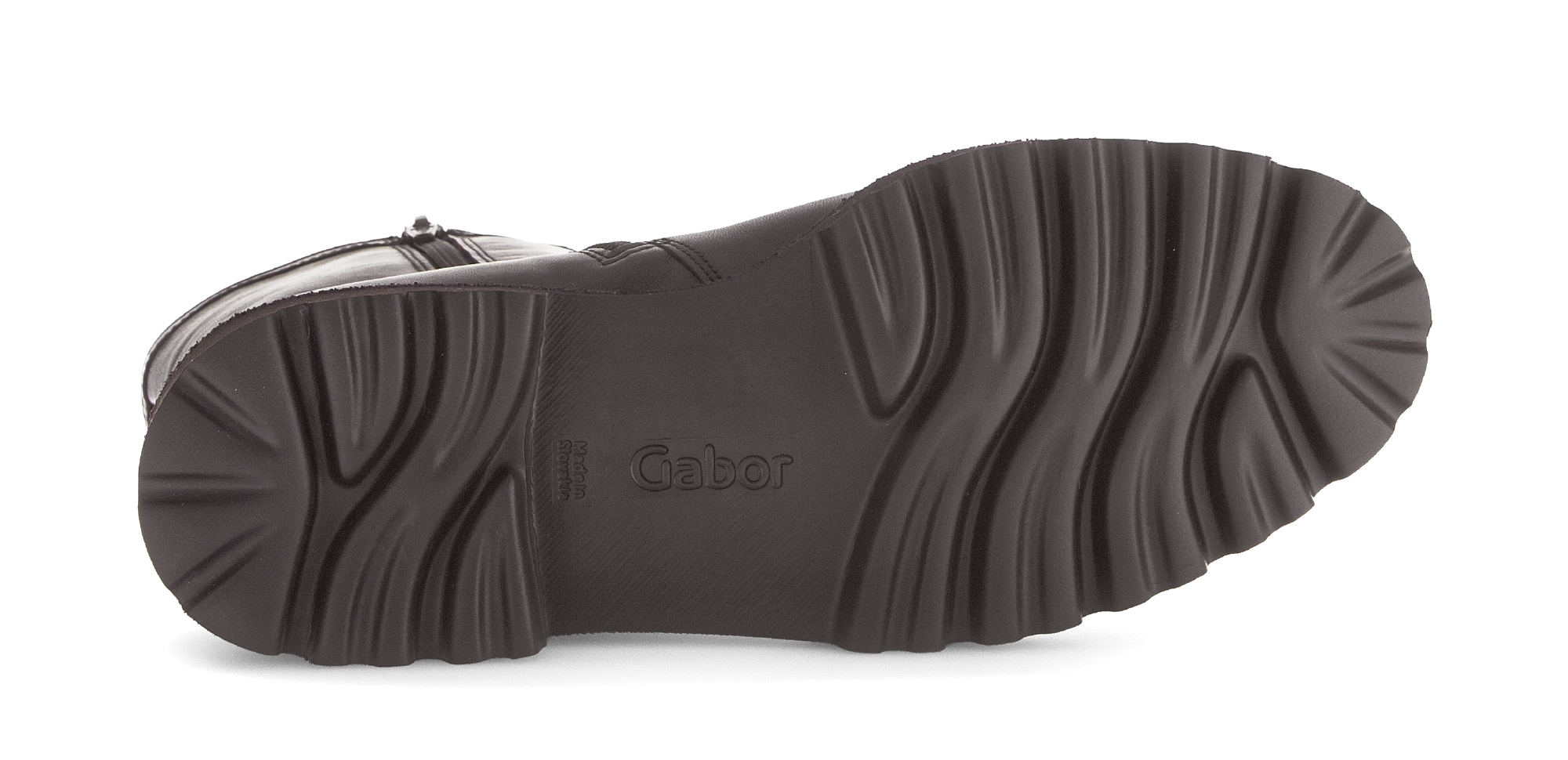 Gabor Bikerboots, Blockabsatz, Stiefelette, Herbstboots mit Innenreißverschluss