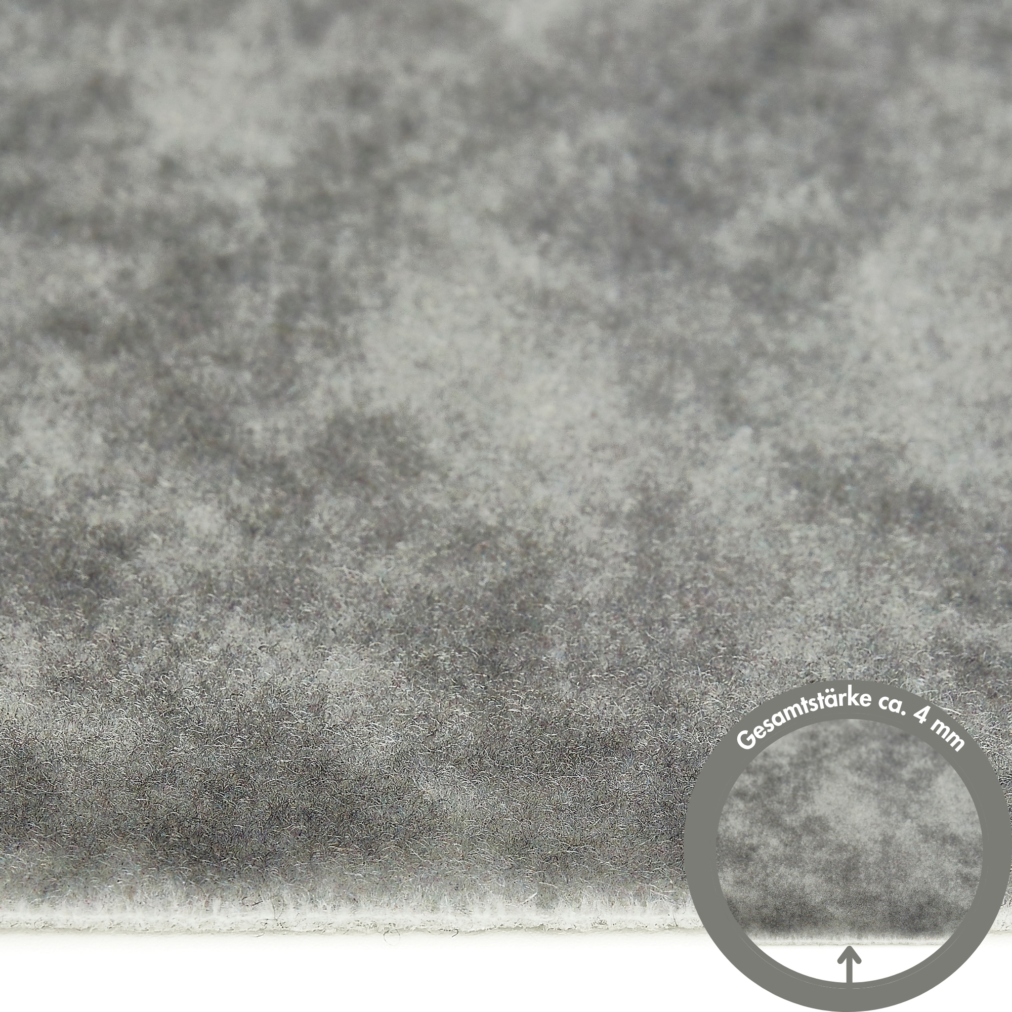 Andiamo Teppichfliese »Colmar Nadelfilz«, quadratisch, 4 mm Höhe, 40x40 cm, selbstklebend, robust & strapazierfähig, 25 Stück (4 qm)