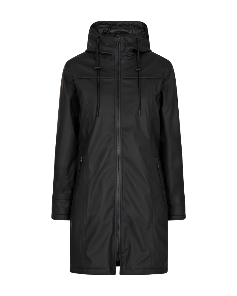 FREEQUENT Regenjacke »FQRAIN-JACKET« mit Kapuze wasserabweisend mit Kapuze