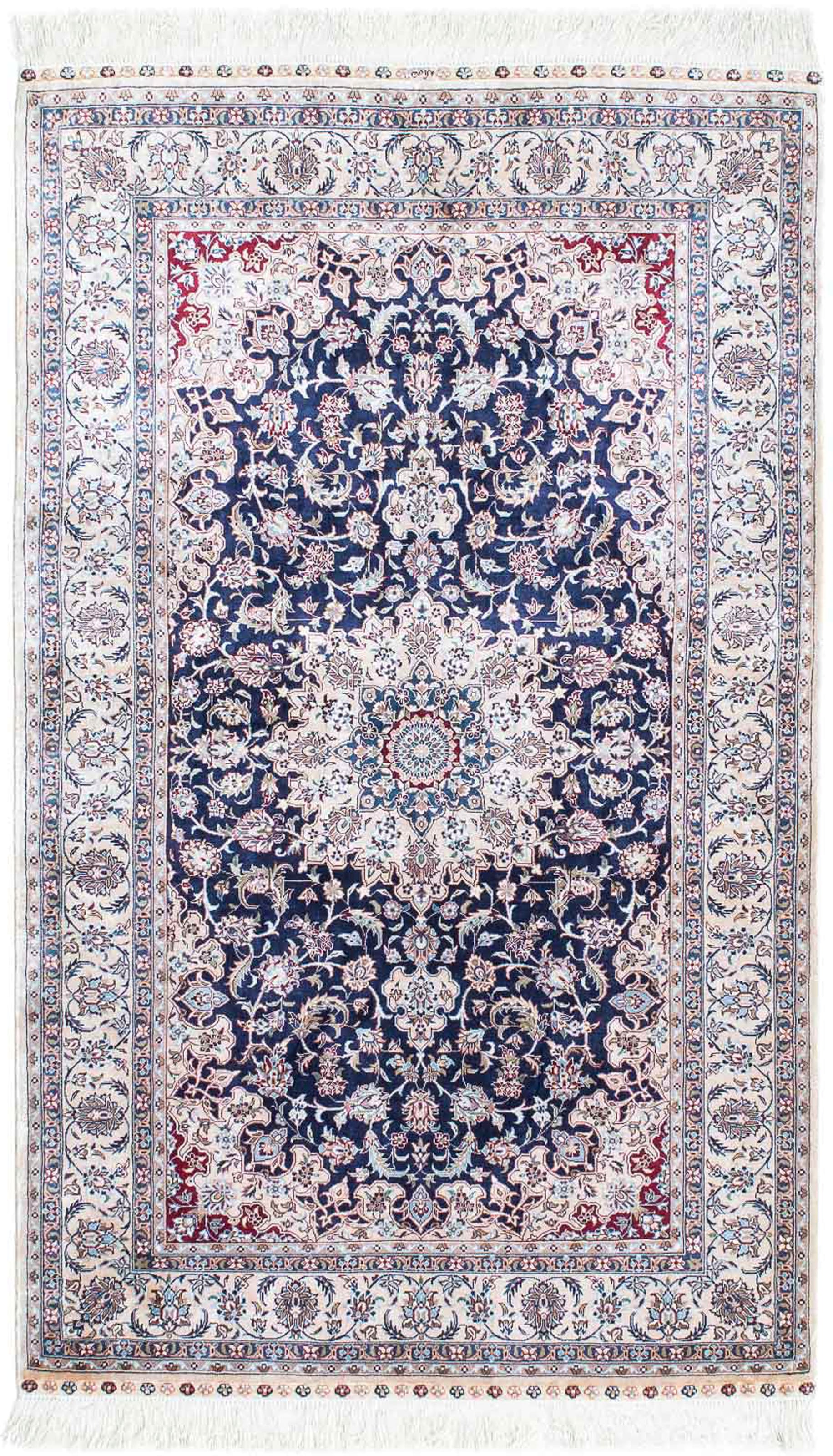 morgenland Orientteppich »Hereke - 152 x 91 cm - dunkelrot«, rechteckig, 3 günstig online kaufen