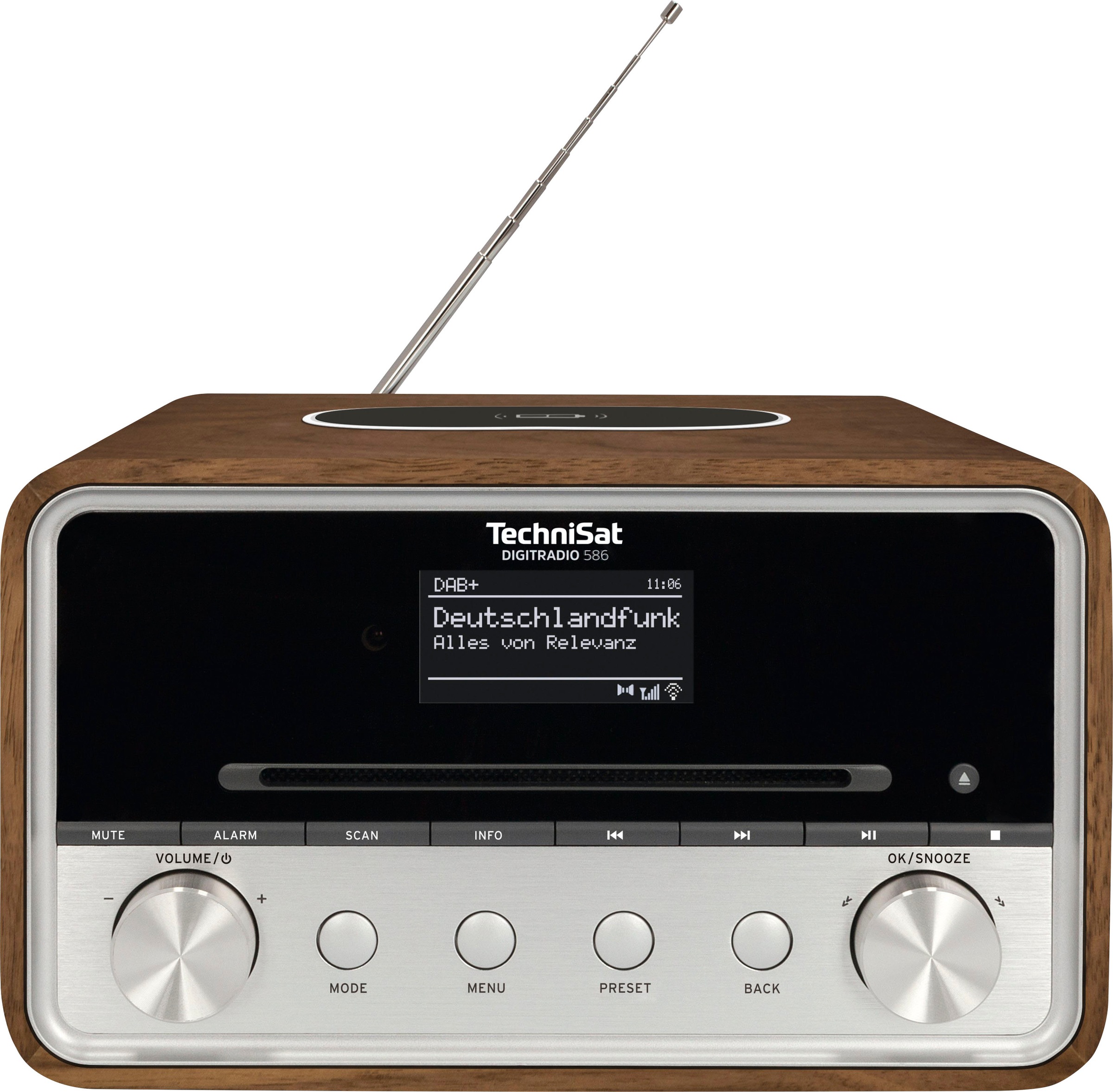 TechniSat Radio »DIGITRADIO 586«, (Bluetooth-A2DP Bluetooth-AVRCP  Bluetooth-WLAN Digitalradio (DAB+)-Internetradio-UKW mit RDS 20 W) online  kaufen