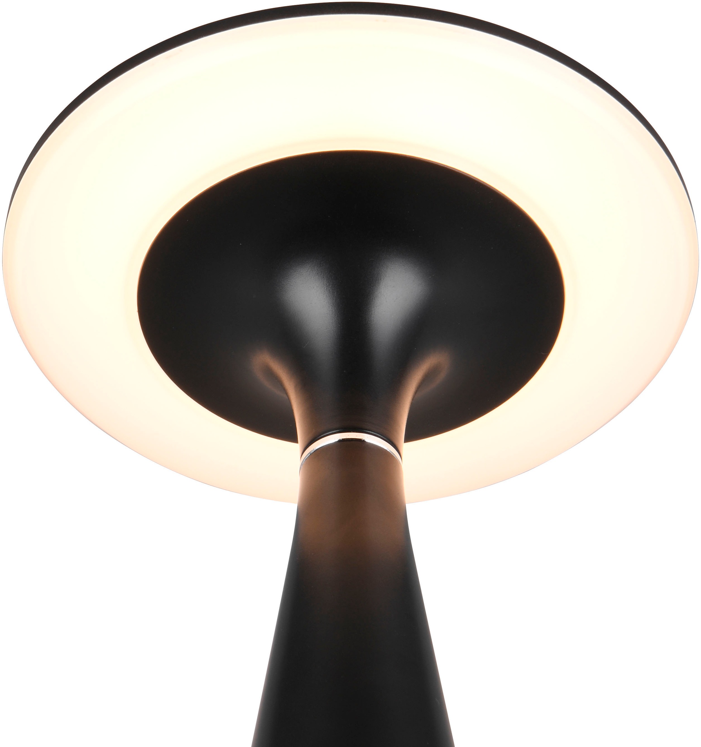 REALITY Leuchten LED Tischleuchte »TORREZ«, 1 flammig, Leuchtmittel LED-Board | LED fest integriert, in-Outdoor Akku Tischlampe mit USB-C, dimmbar, Lichtfarbe einstellbar