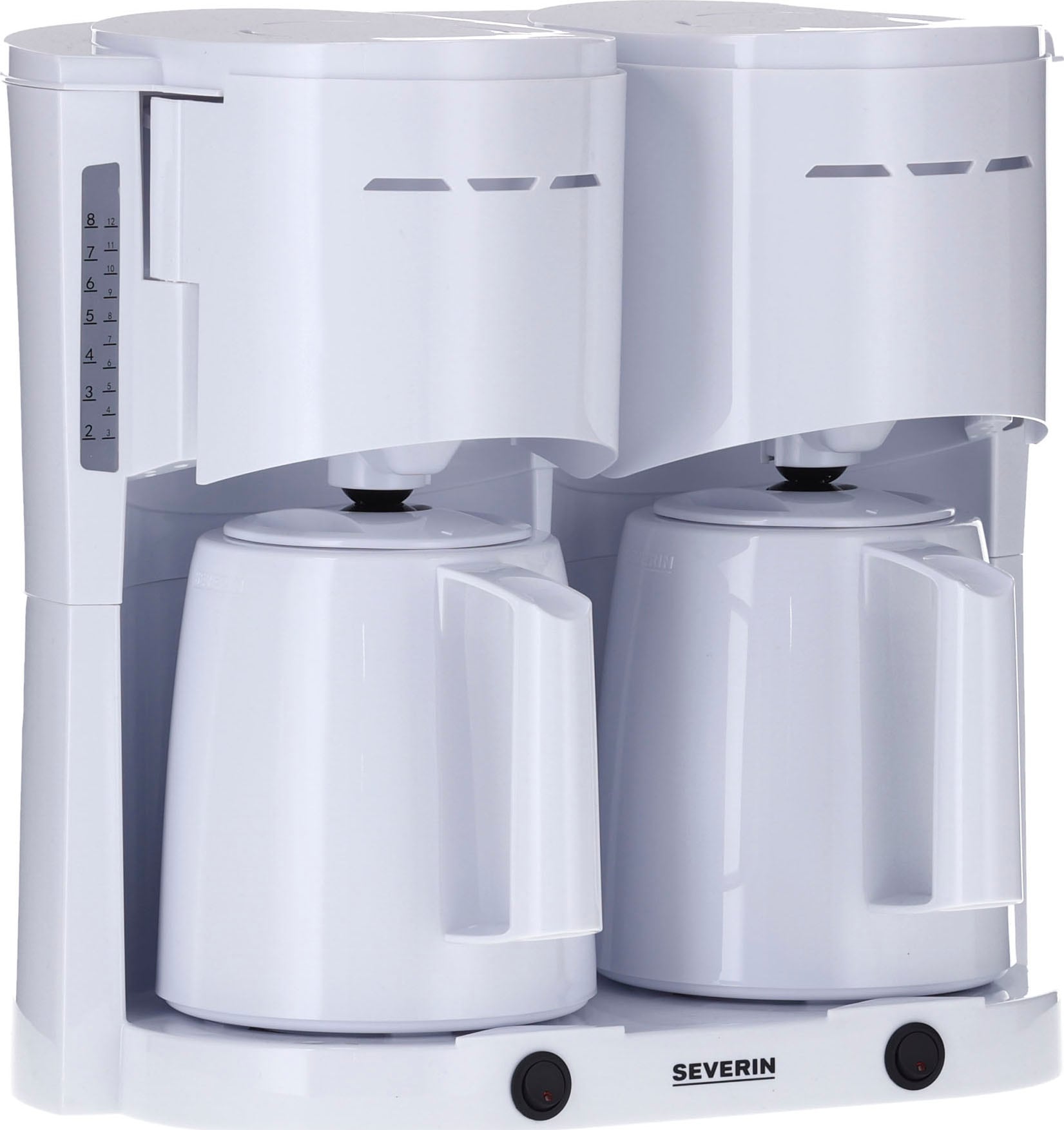 Severin Filterkaffeemaschine »KA 9314 Duo-Filterkaffeemaschine mit 2 Thermo günstig online kaufen