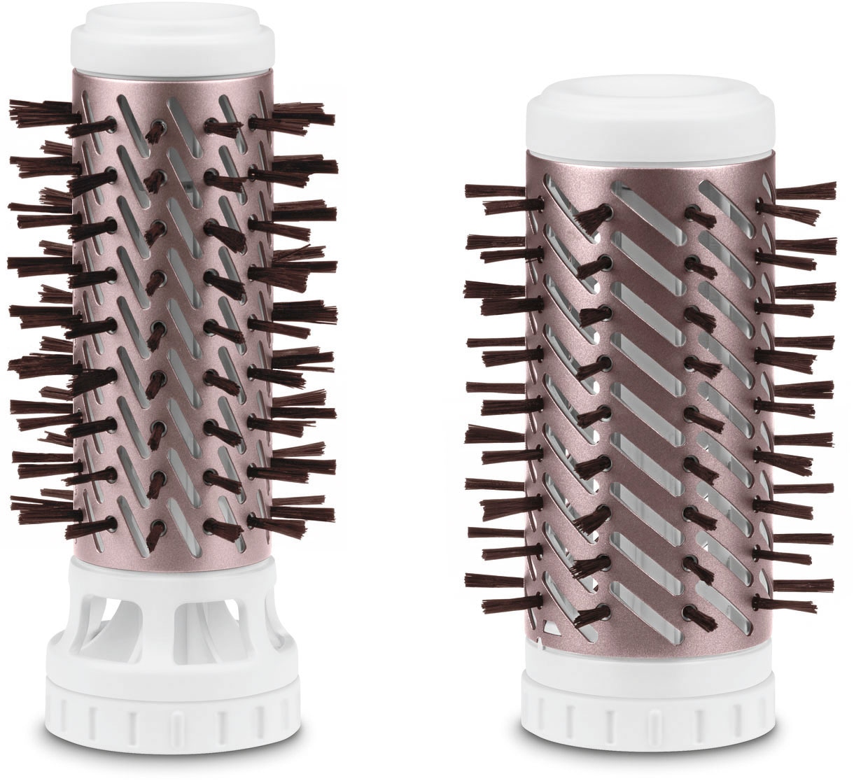 Rowenta Warmluftbürste »Brush Activ Premium Care rotierende Warmluftbürste, mit Naturborsten,«, 2 Aufsätze, Kaschmir-Keratin-Beschichtung, 2 Bürstaufsätze, 3 Stufen, CF9540