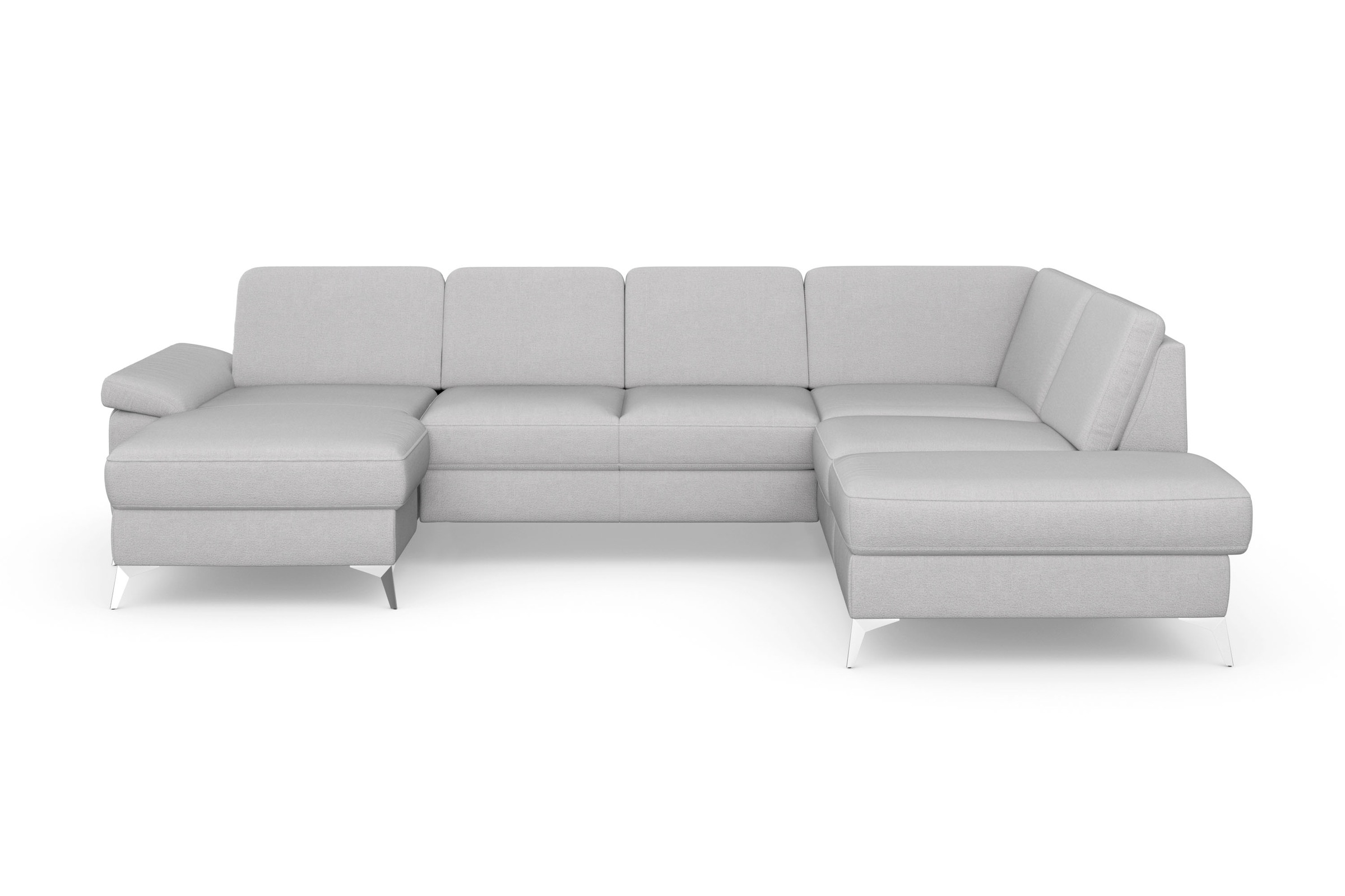 sit&more Wohnlandschaft "Padua U-Form", inklusive Sitztiefenverstellung, Ar günstig online kaufen