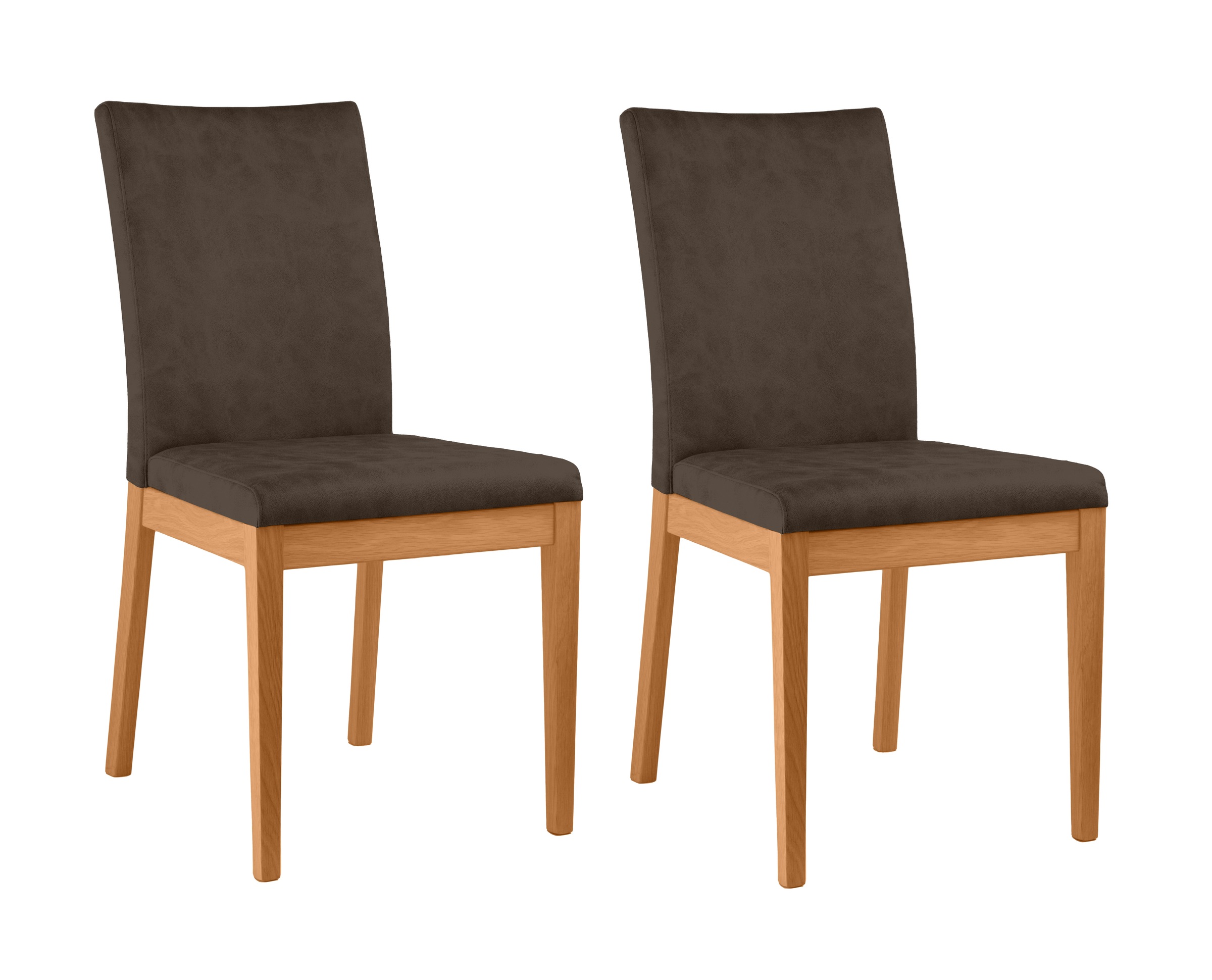 Home affaire 4-Fußstuhl »Dendres« (Set) 2 Stk. Microfaser Sitz und Ruecken günstig online kaufen