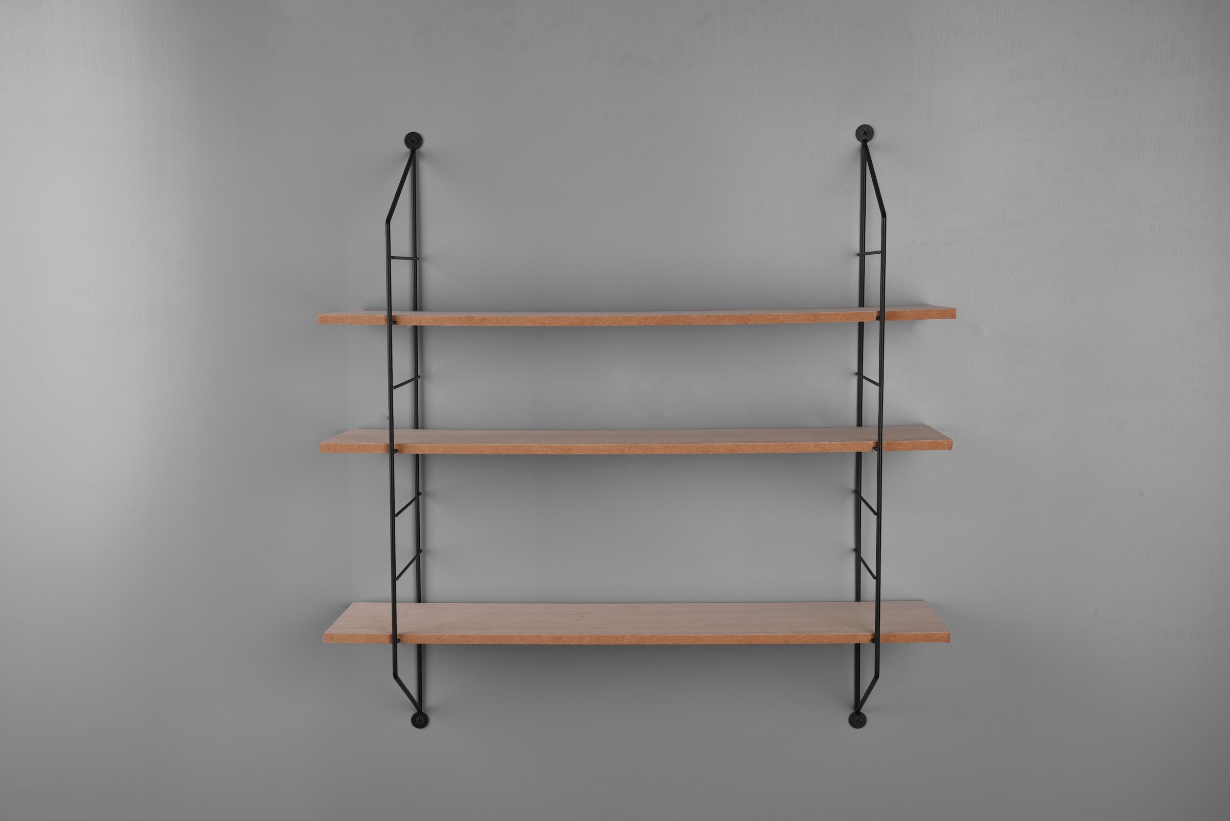 MIRRORS AND MORE Ablageregal »Clara«, (1 St.), Kombination aus Holz und Metall