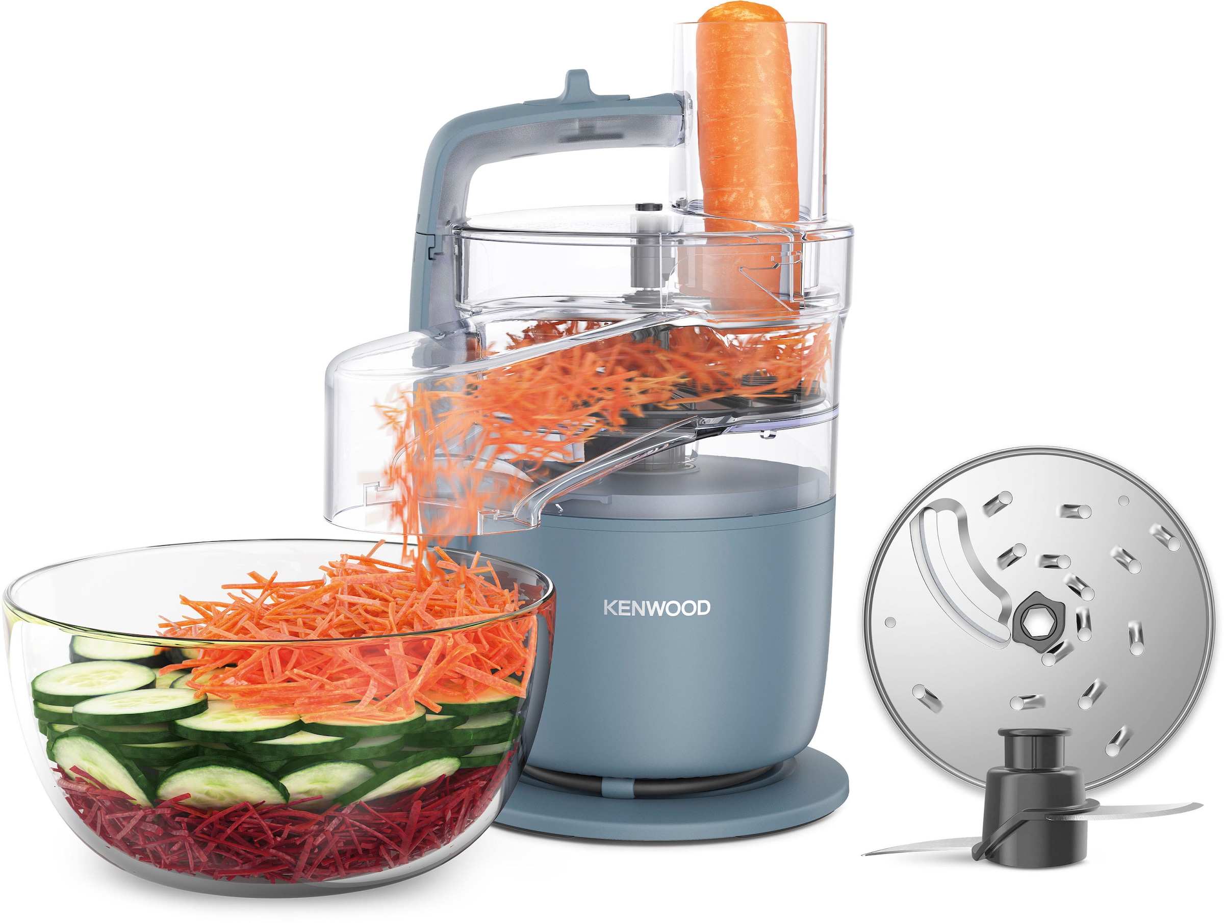 KENWOOD Kompakt-Küchenmaschine »MultiPro Go FDP22.130GY«