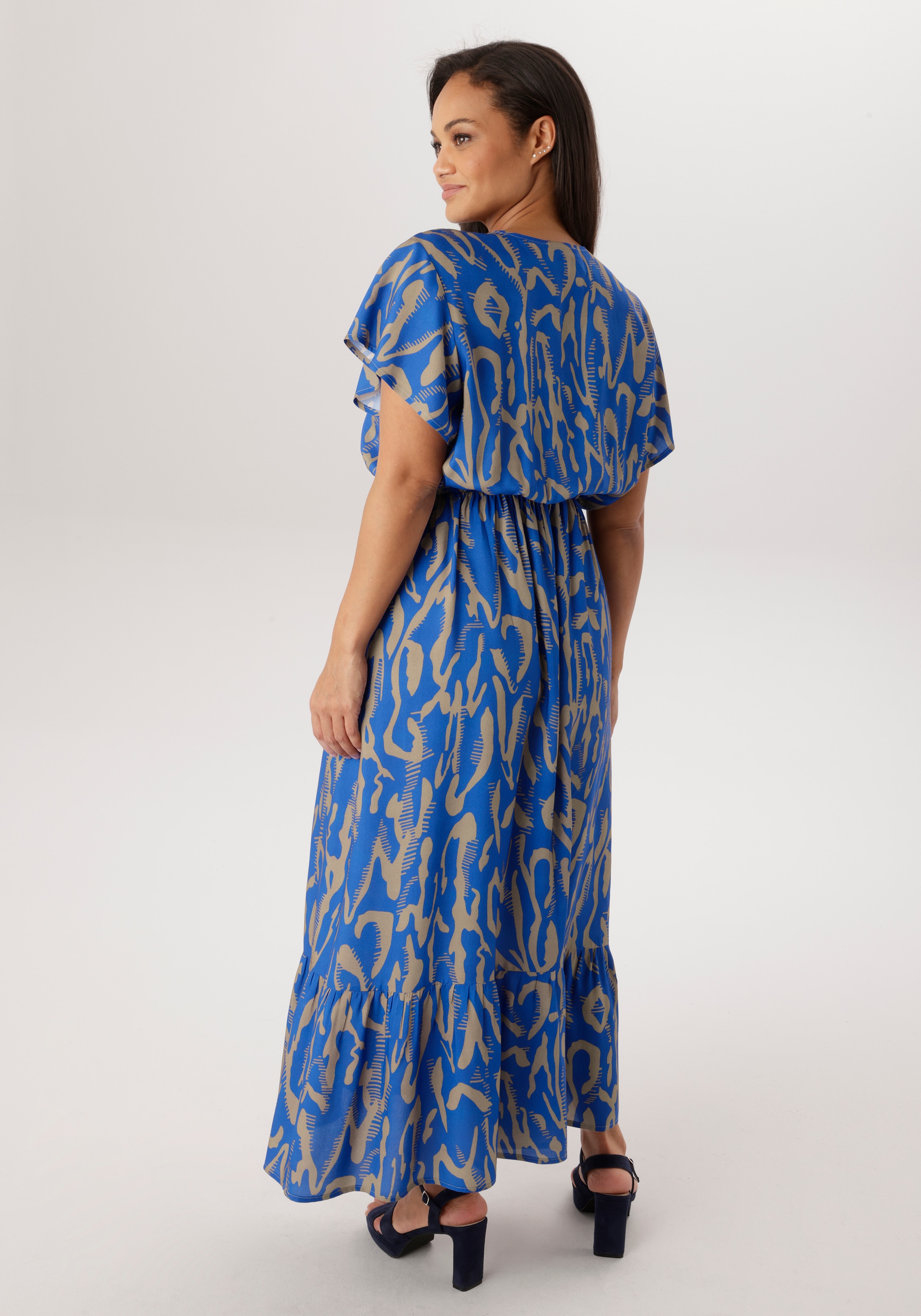 Aniston PLUS Maxikleid in Wickeloptik - NEUE KOLLEKTION