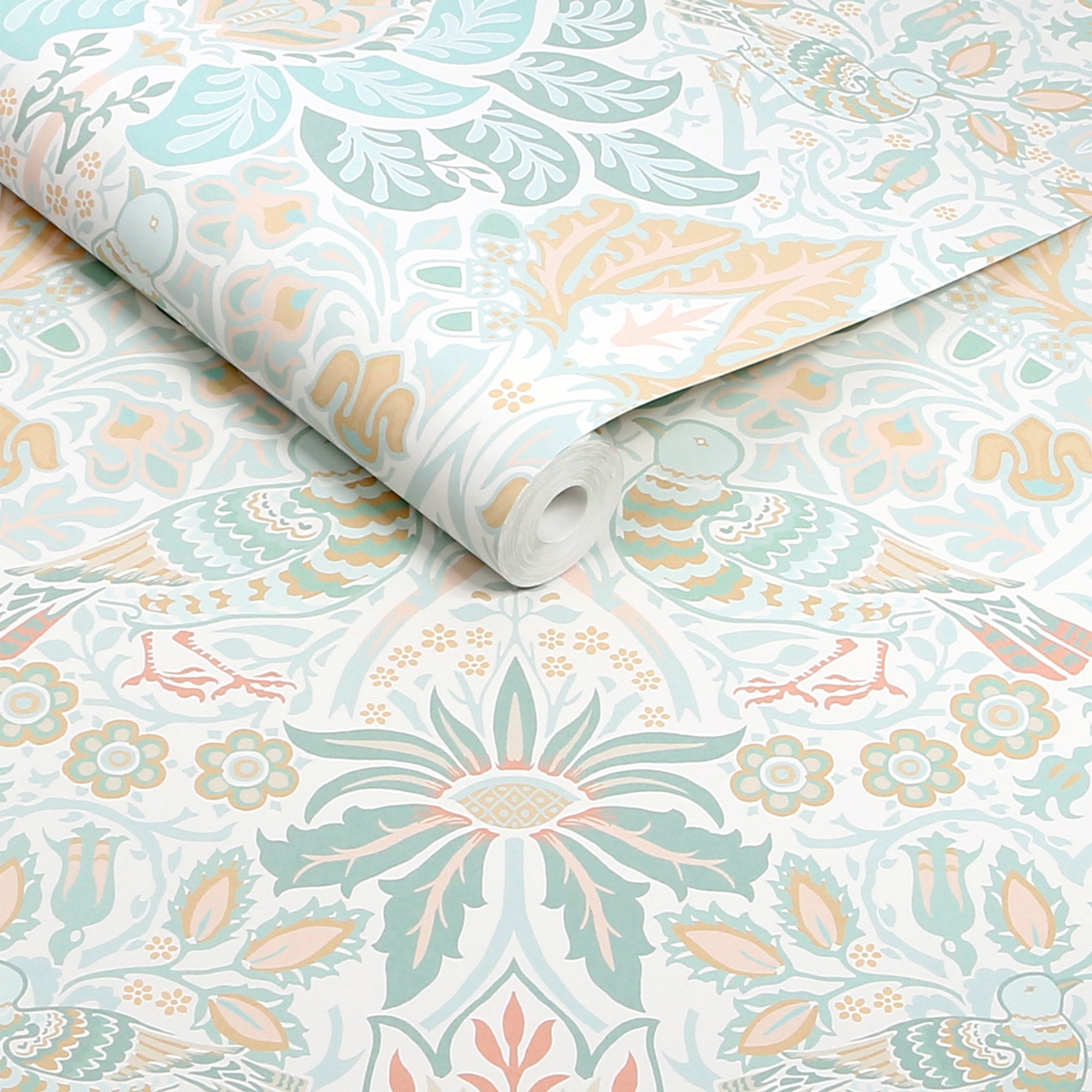 WILLIAM MORRIS AT HOME Vliestapete »Dove & Rose Haze« Motiv glatt Design Ta günstig online kaufen