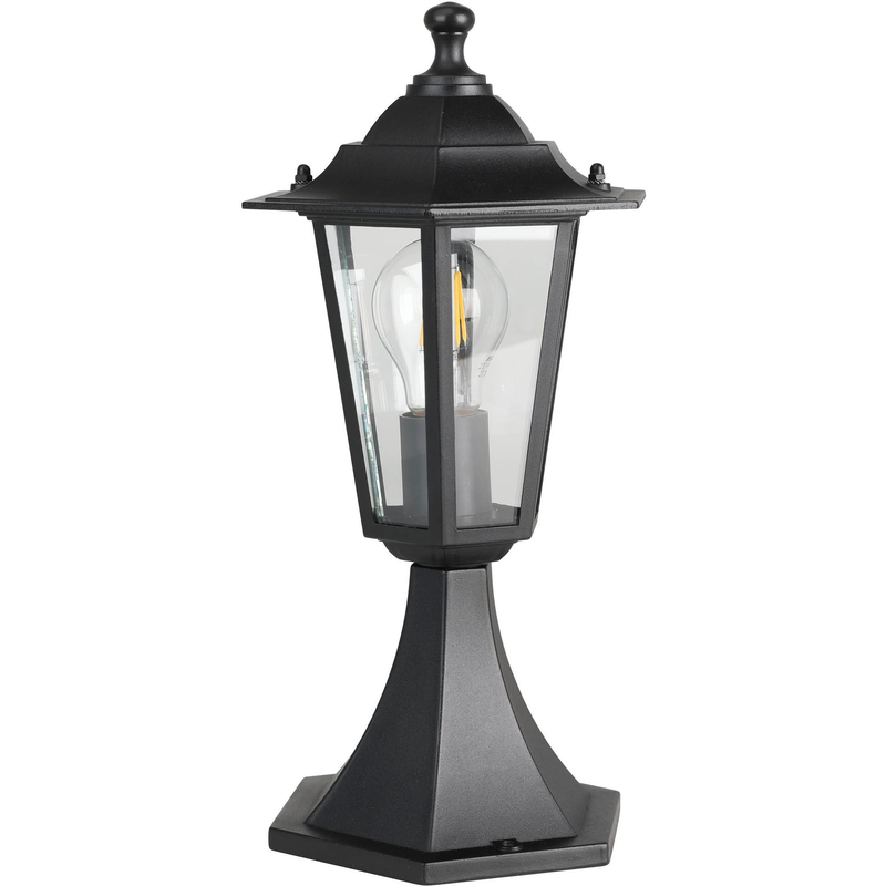 EGLO Sockelleuchte »LATERNA 4 Sockellampe, H38, 5 x Ø19, 5 cm, Beleuchtung für außen« E27 1 Stk. Außenleuchte Laterne, Vintage Gartenlampe,...