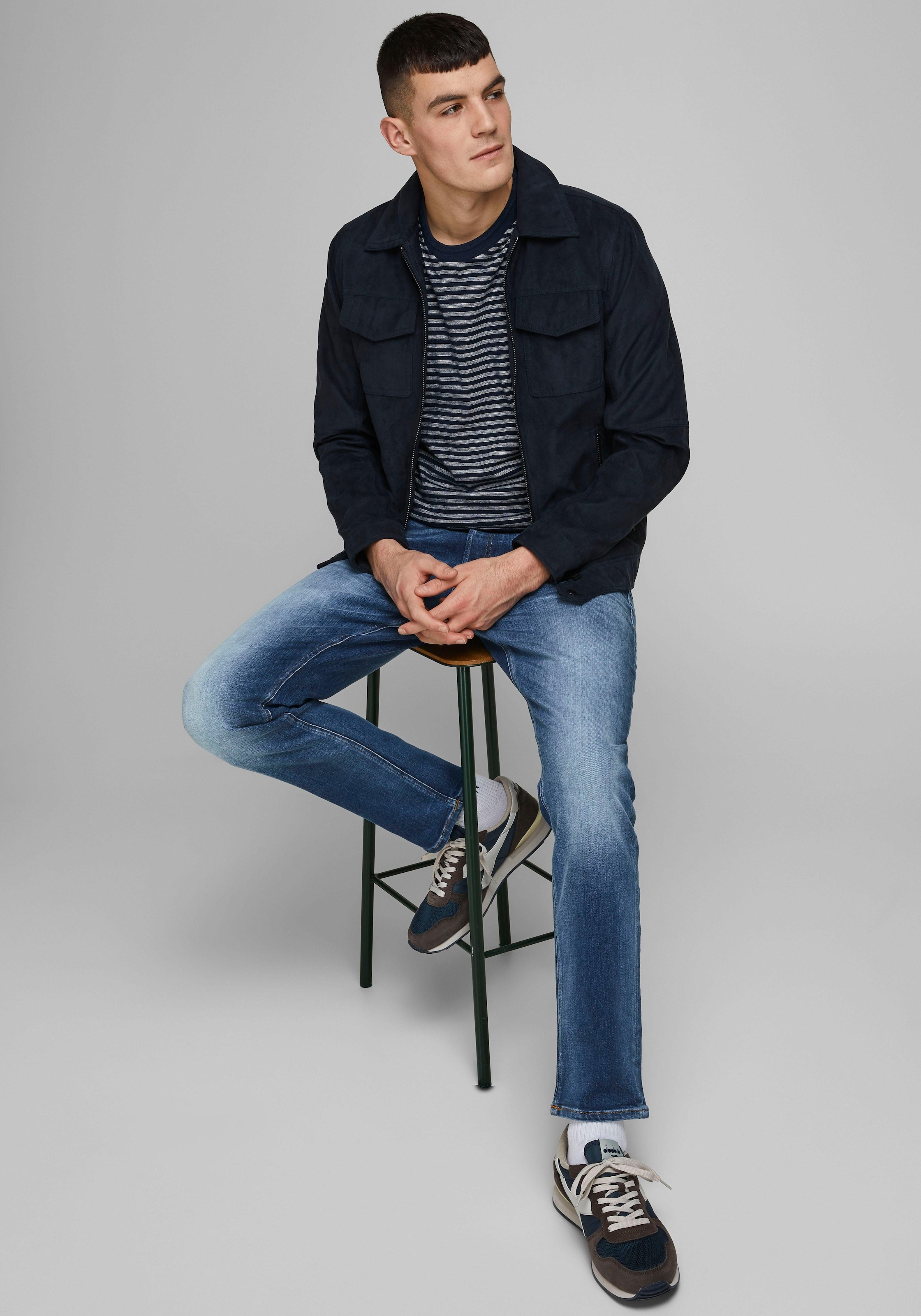 Jack & Jones Tapered-fit-Jeans »JJIMIKE JJORIGINAL CJ SN«