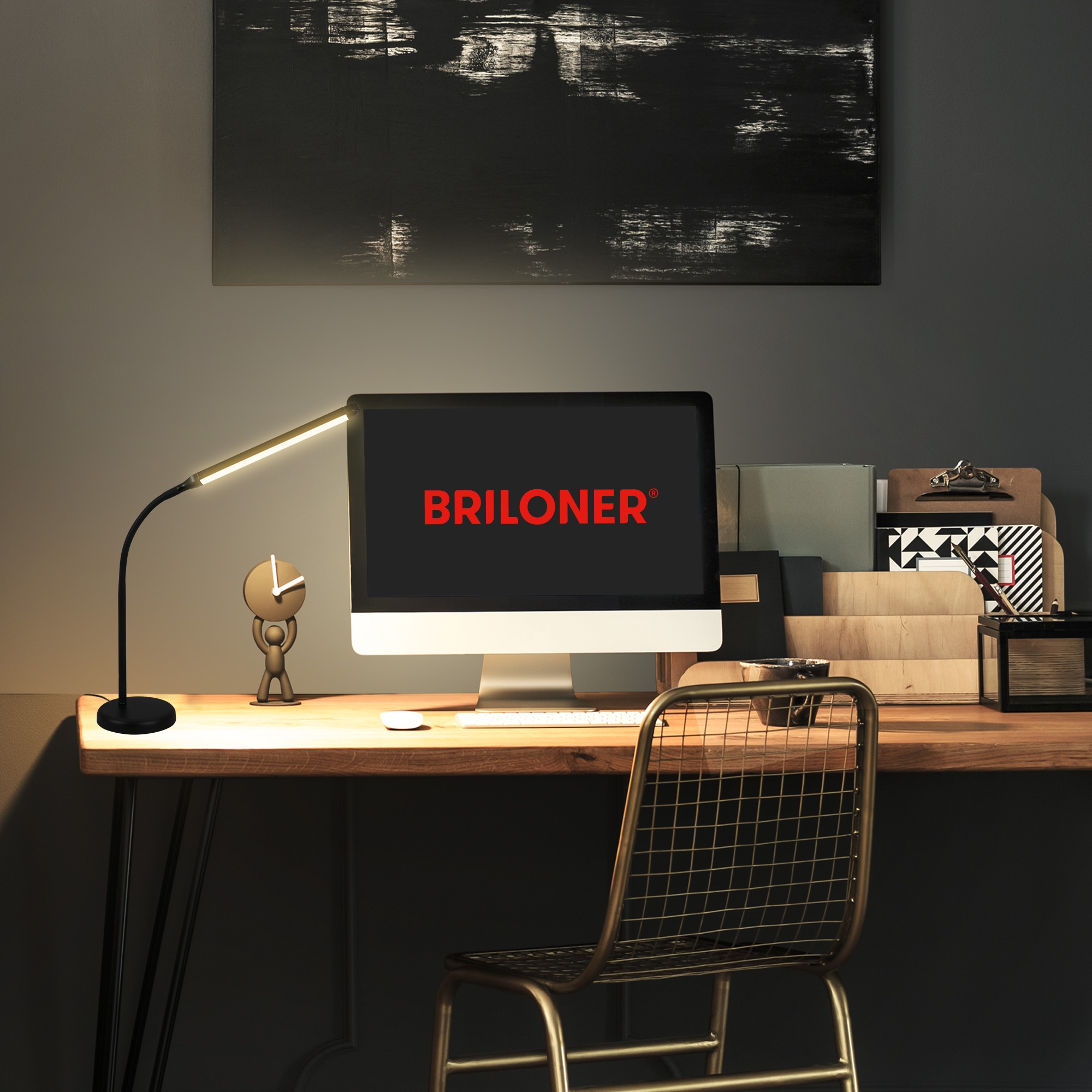Briloner Leuchten Schreibtschleuchte »PIVAZ« günstig online kaufen