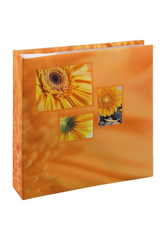 Hama Fotoalbum »Memo-Album, für 200 Fotos im Format 10x15 cm, Orange Fotoalbum "Singo"« kaufen