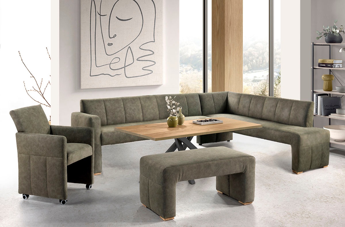 exxpo - sofa fashion Essbank, elegant und modern mit hohem Sitzkomfort