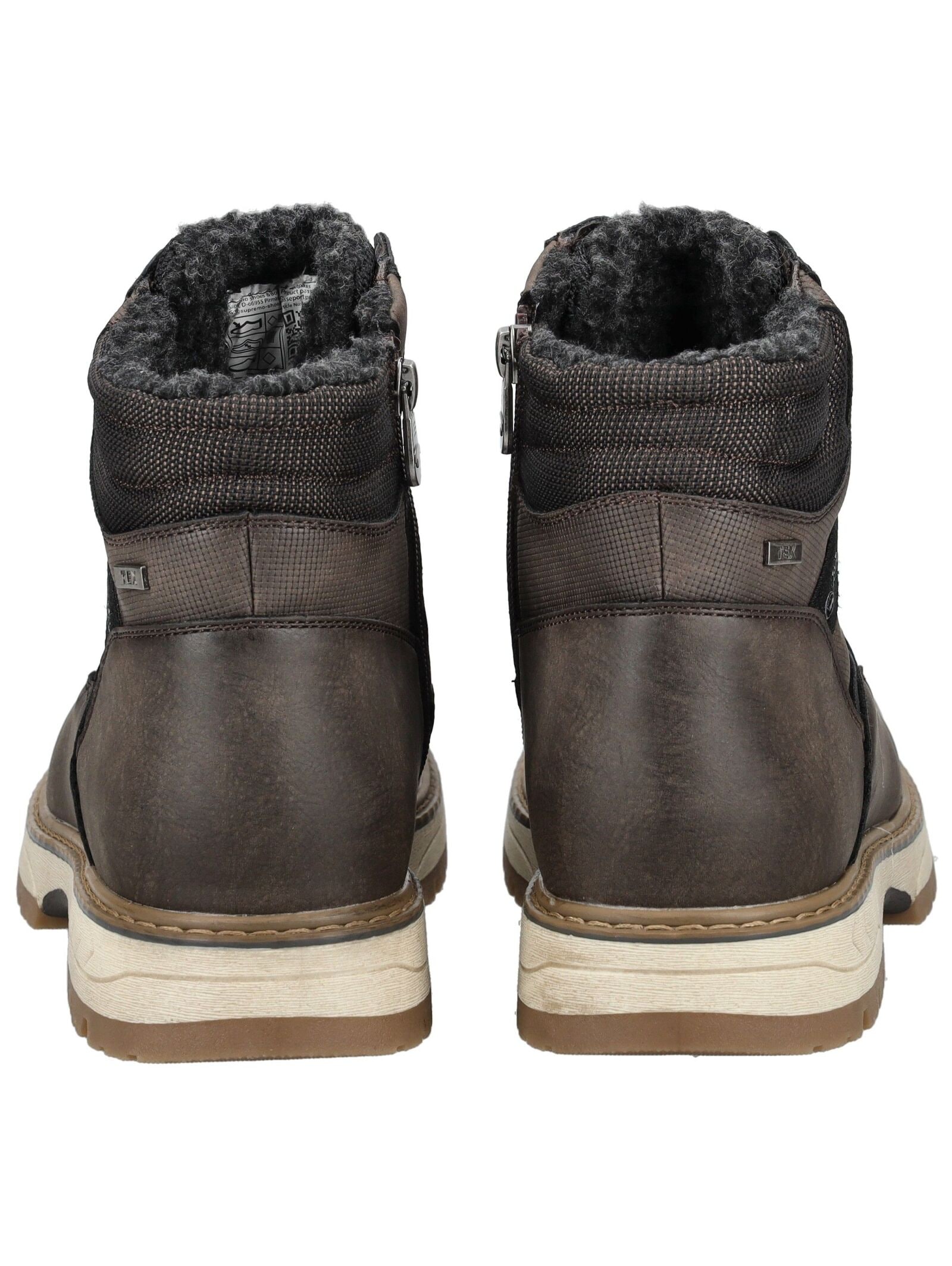 TOM TAILOR Schnürstiefelette »Tom Tailor Stiefelette Lederimitat/Textil«