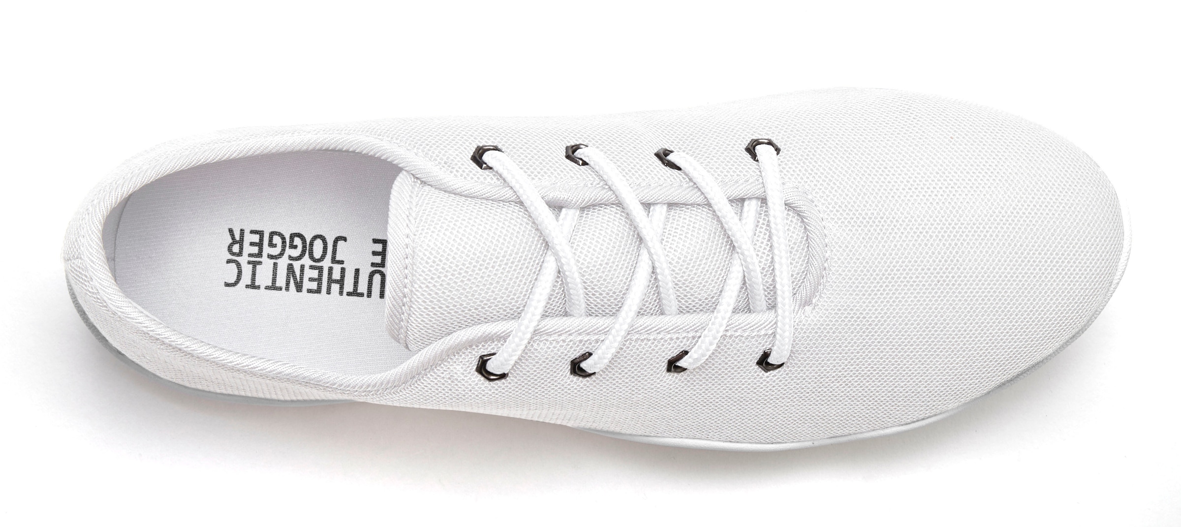 AUTHENTIC LE JOGGER Sneaker »Schnürschuh«, mit leichter & flacher Sohle, Schnürhalbschuhe, Freizeitschuhe VEGAN