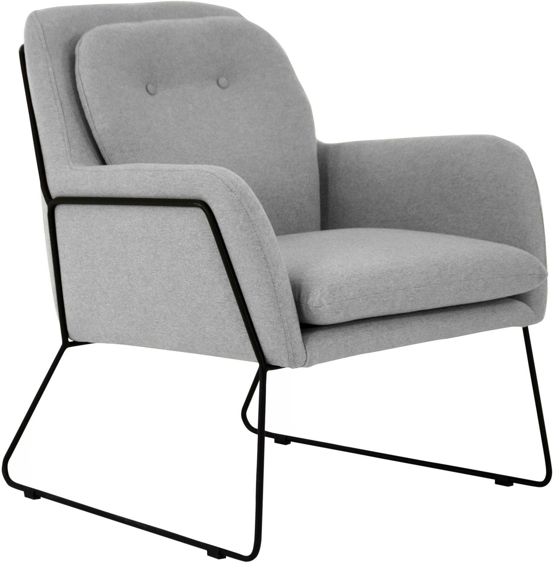 Home affaire Sessel »Flin Cocktailsesel« mit Knöpfen und Kissenoptik im Rüc günstig online kaufen