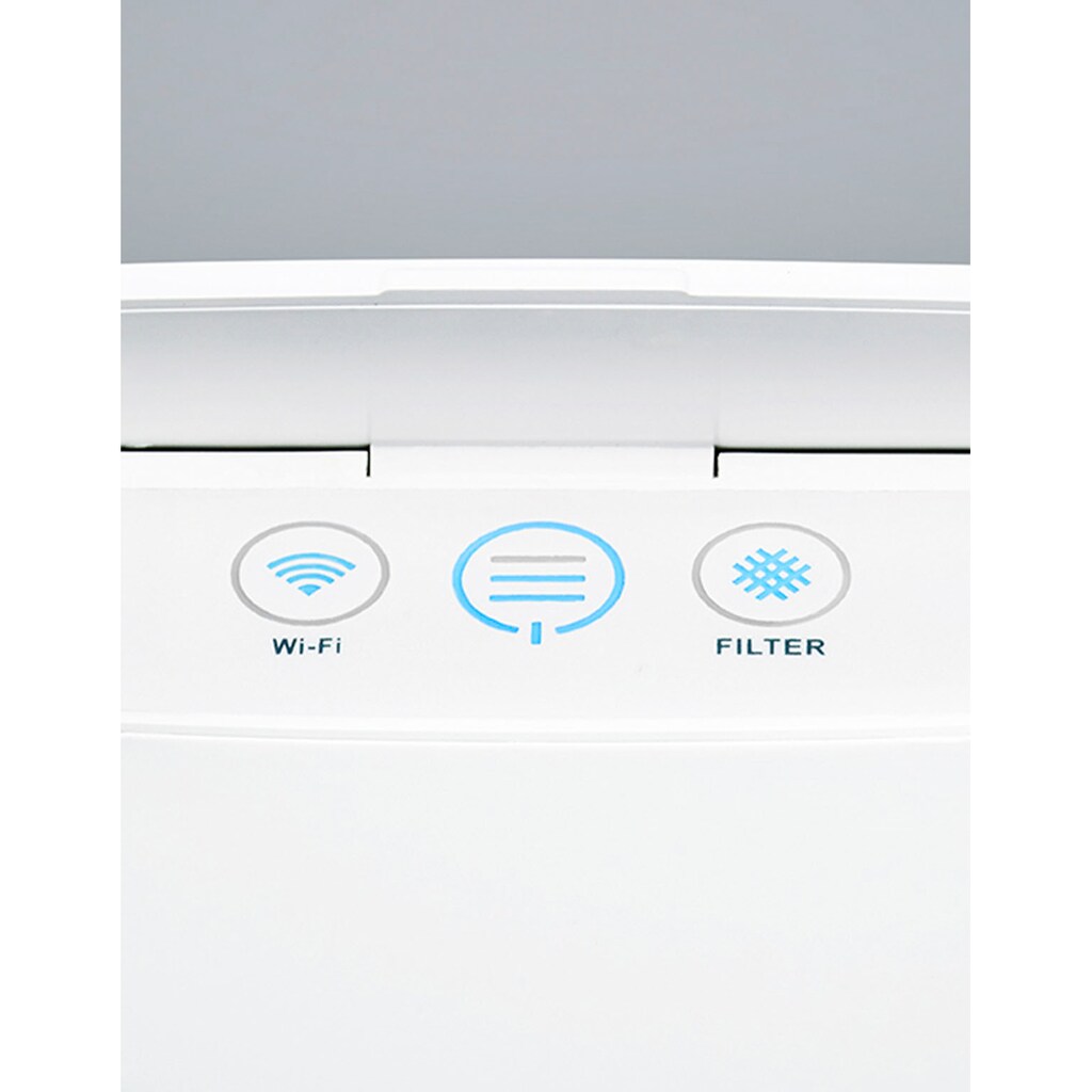 Blueair Luftreiniger »Classic 405«, für 40 m² Räume, HEPA silent Filter, mit SmokeStop Filter, App Steuerung
