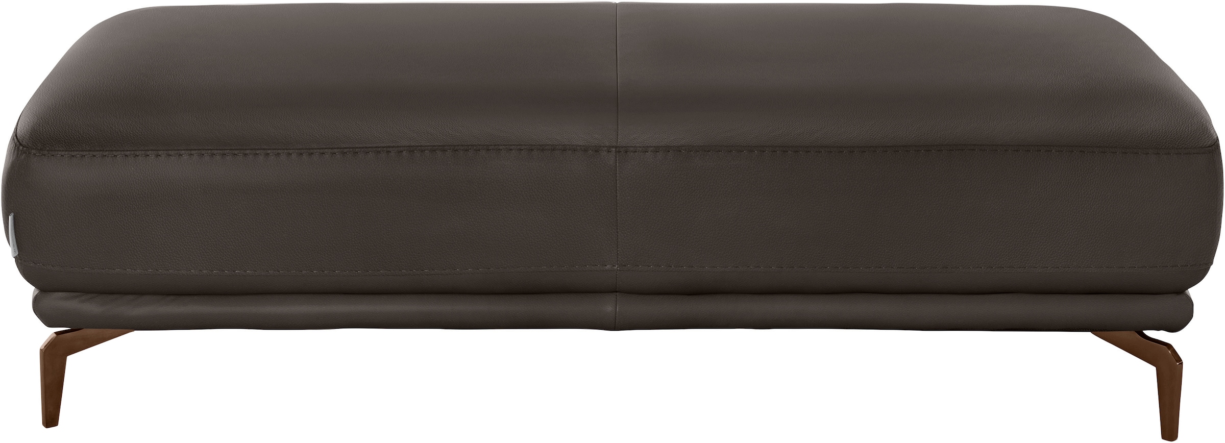 W.SCHILLIG Hocker »montanaa«, mit Metallfüßen in Bronze pulverbeschichtet, Breite 141 cm