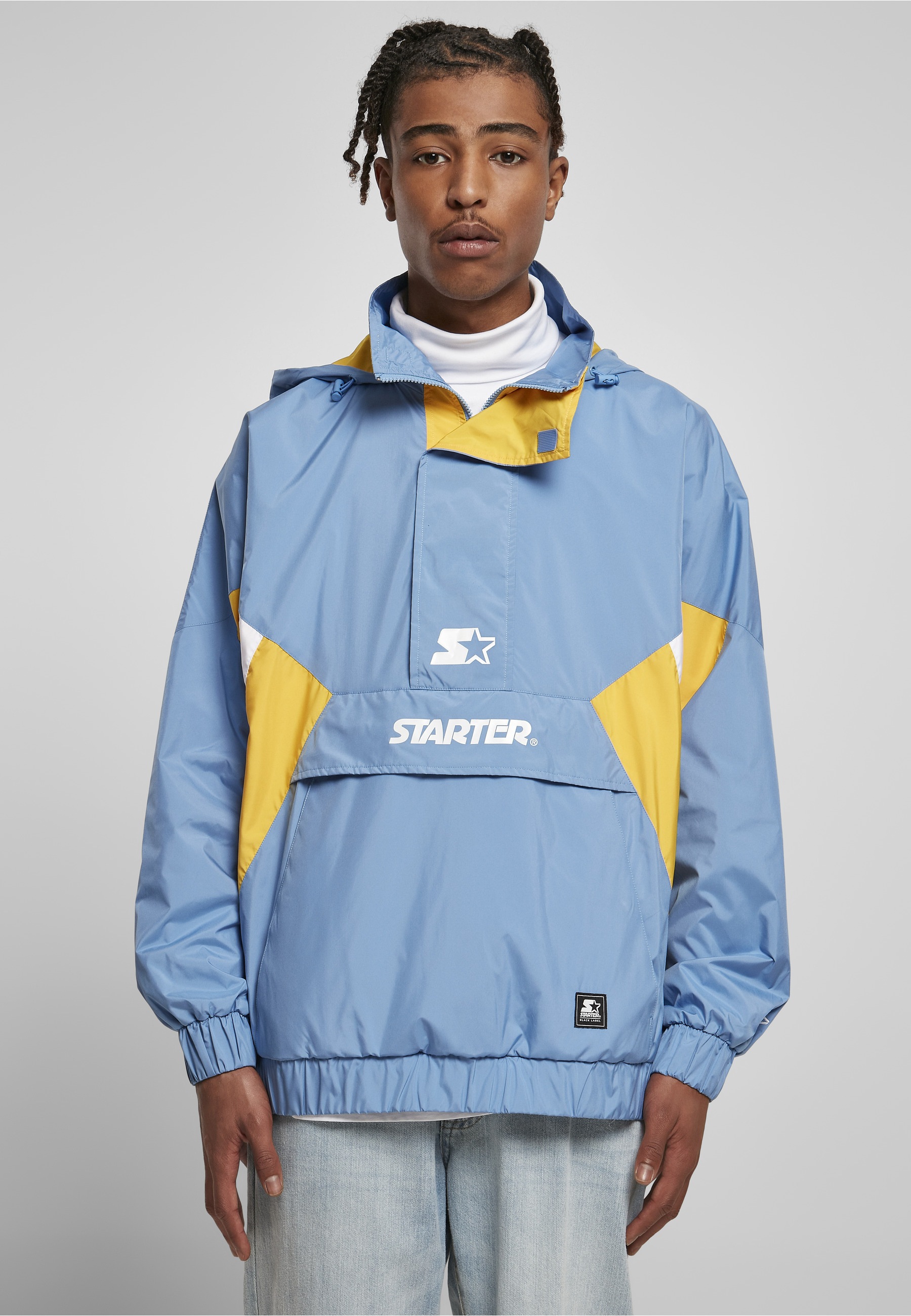 Starter Black Label Allwetterjacke »Starter Black Label Herren Starter Windbreaker« 1 Stk. tlg. ohne Kapuze