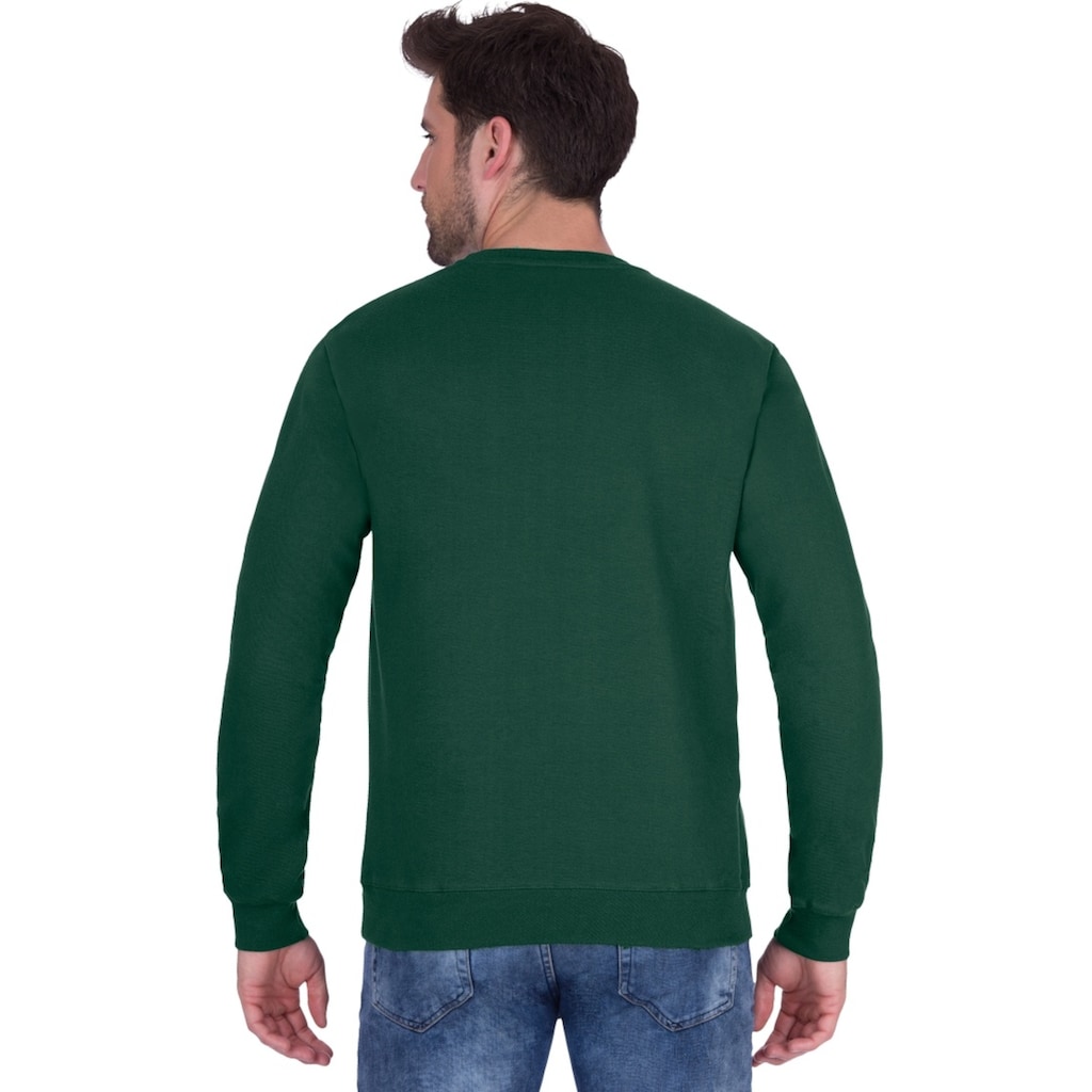 Trigema Sweatshirt »TRIGEMA Sweatshirt aus Biobaumwolle«