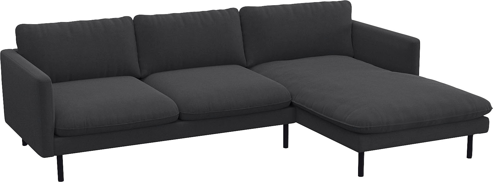 FLEXLUX Ecksofa "Bolzano Designsofa, bequem durch Kaltschaum im Sitz, L-For günstig online kaufen