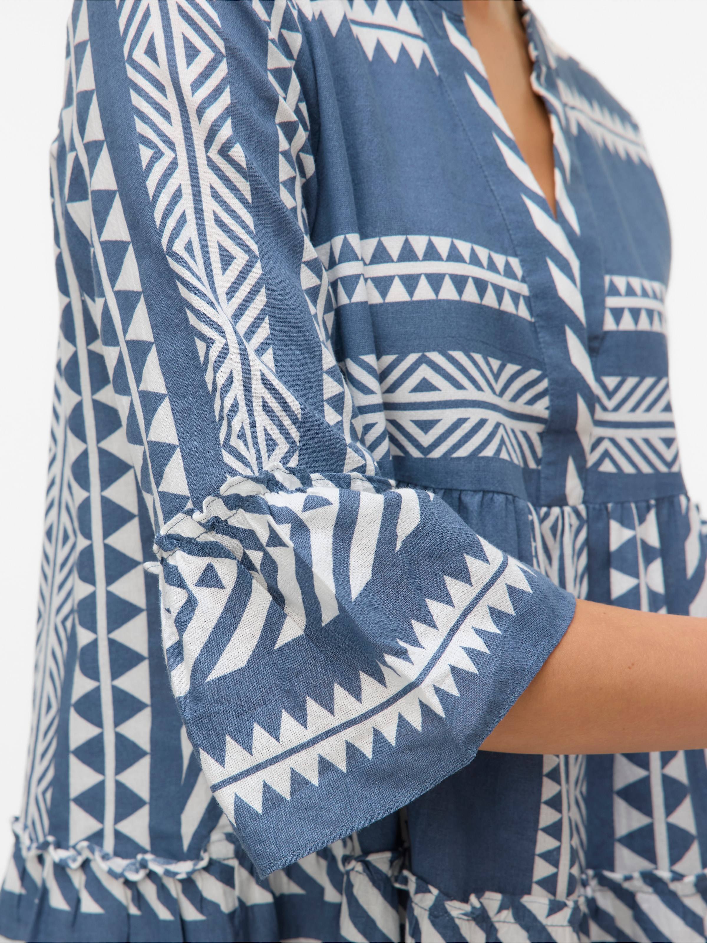 Vero Moda Tunikakleid »VMDICTHE 3/4 TUNIC EXP«, mit Volant