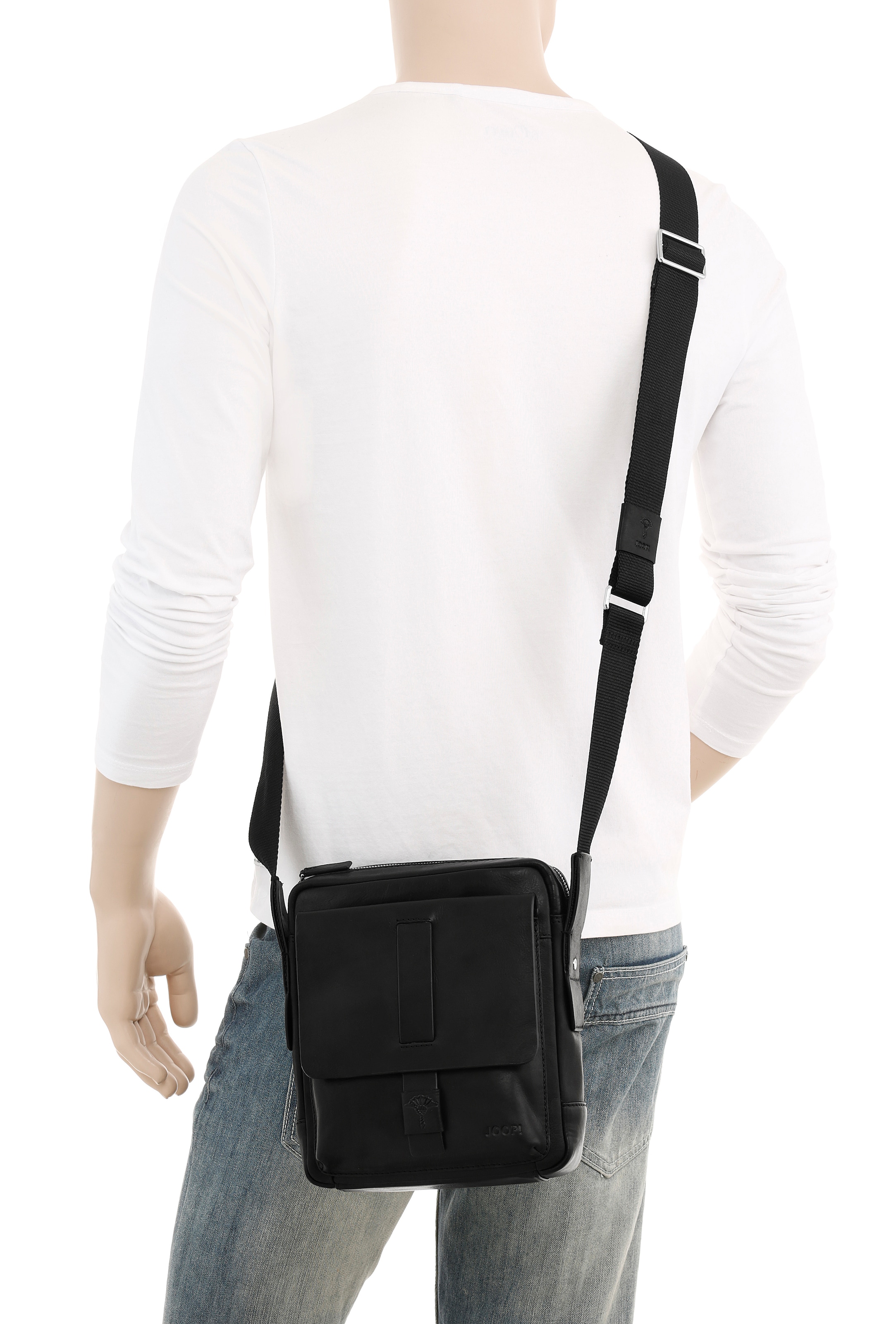 JOOP! Umhängetasche »loreto remus shoulderbag xsvz«, aus echtem Leder