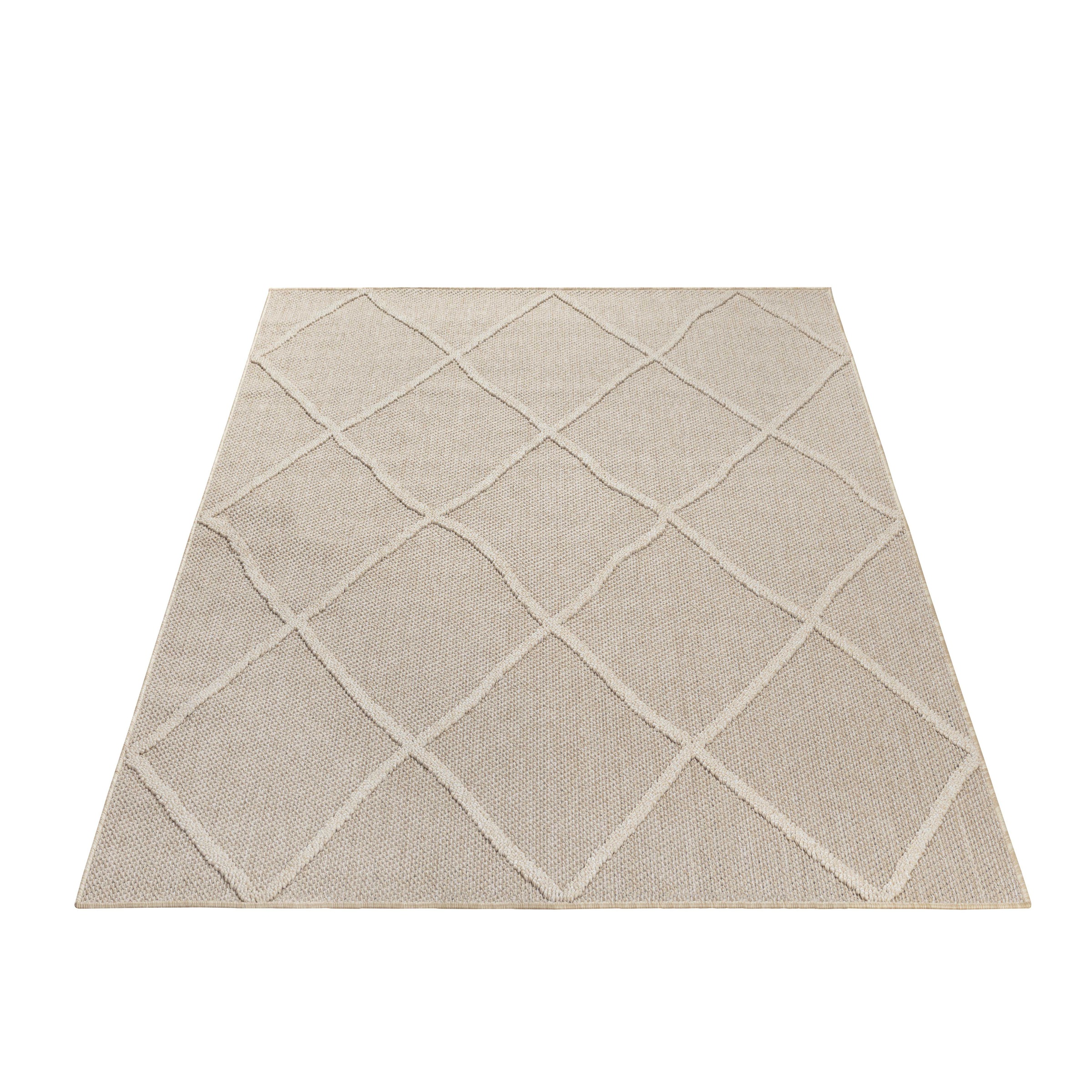 Ayyildiz Teppiche Outdoorteppich »PATARA 4952«, rechteckig, 8 mm Höhe, Läuf günstig online kaufen