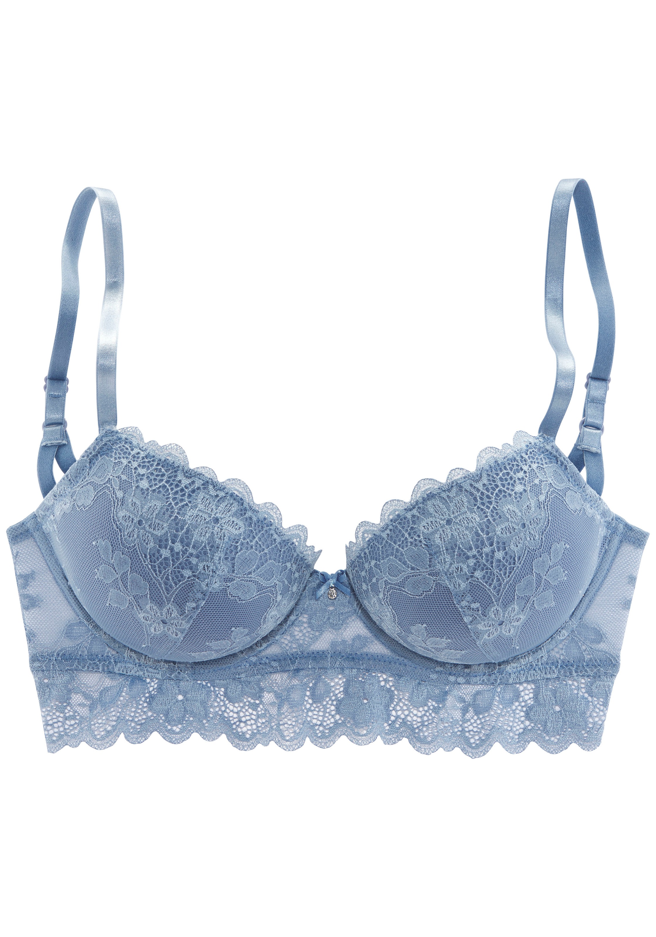 Vivance Push-up-BH, aus Jacquardspitze in leichter Longform, sexy Dessous