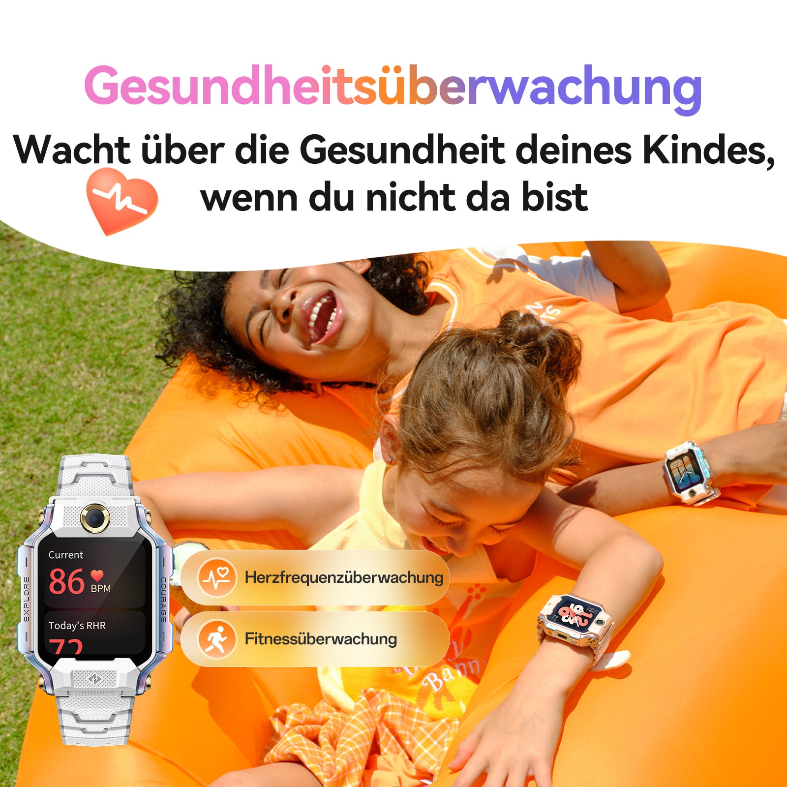 Imoo Smartwatch »Watch Phone X10 Kinder«(40,6/ 1,6 ″) CaremeOS