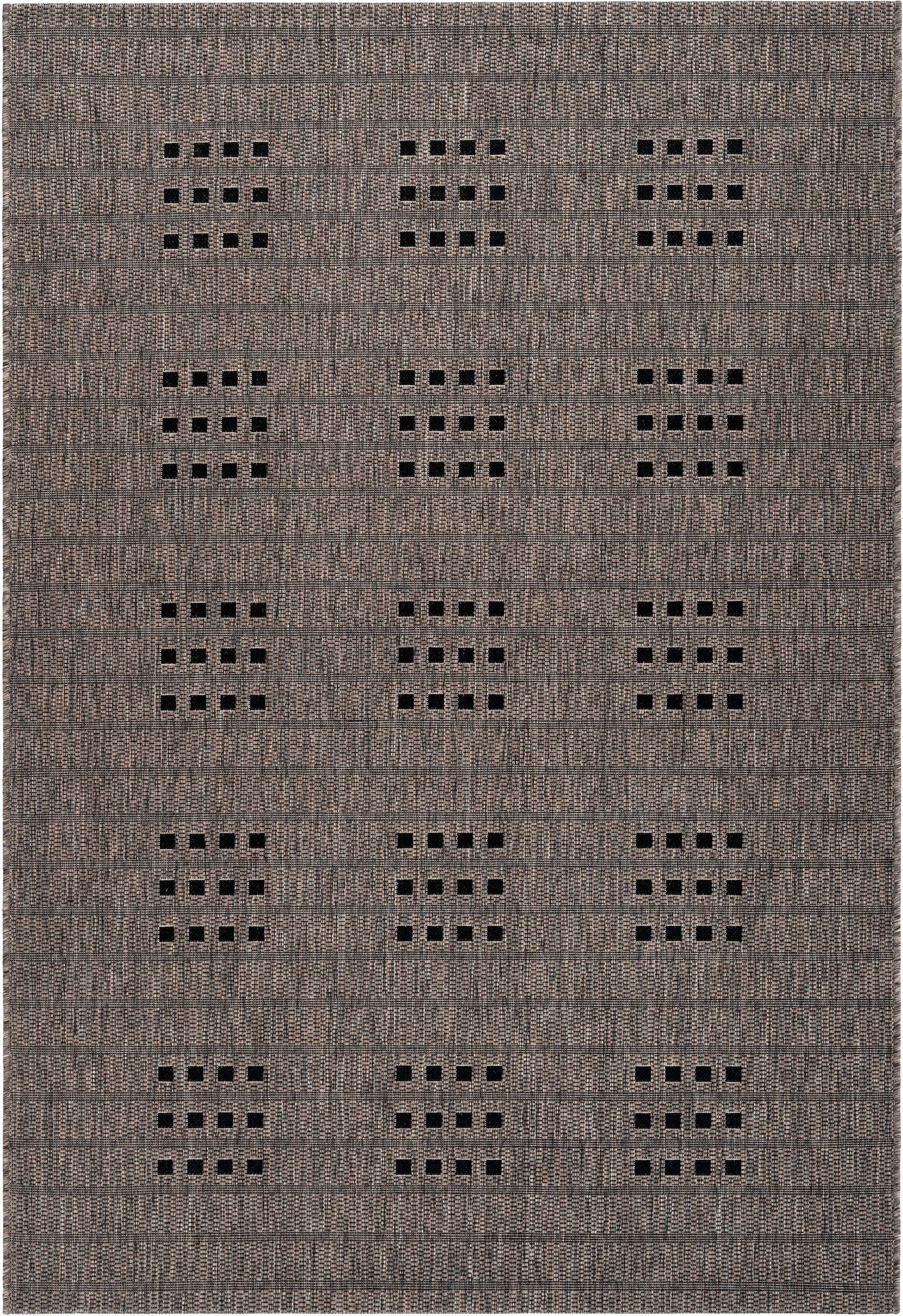 calo-deluxe Teppich »Perugia 1050«, rechteckig, 7 mm Höhe, In- und Outdoor geeignet, Wohnzimmer