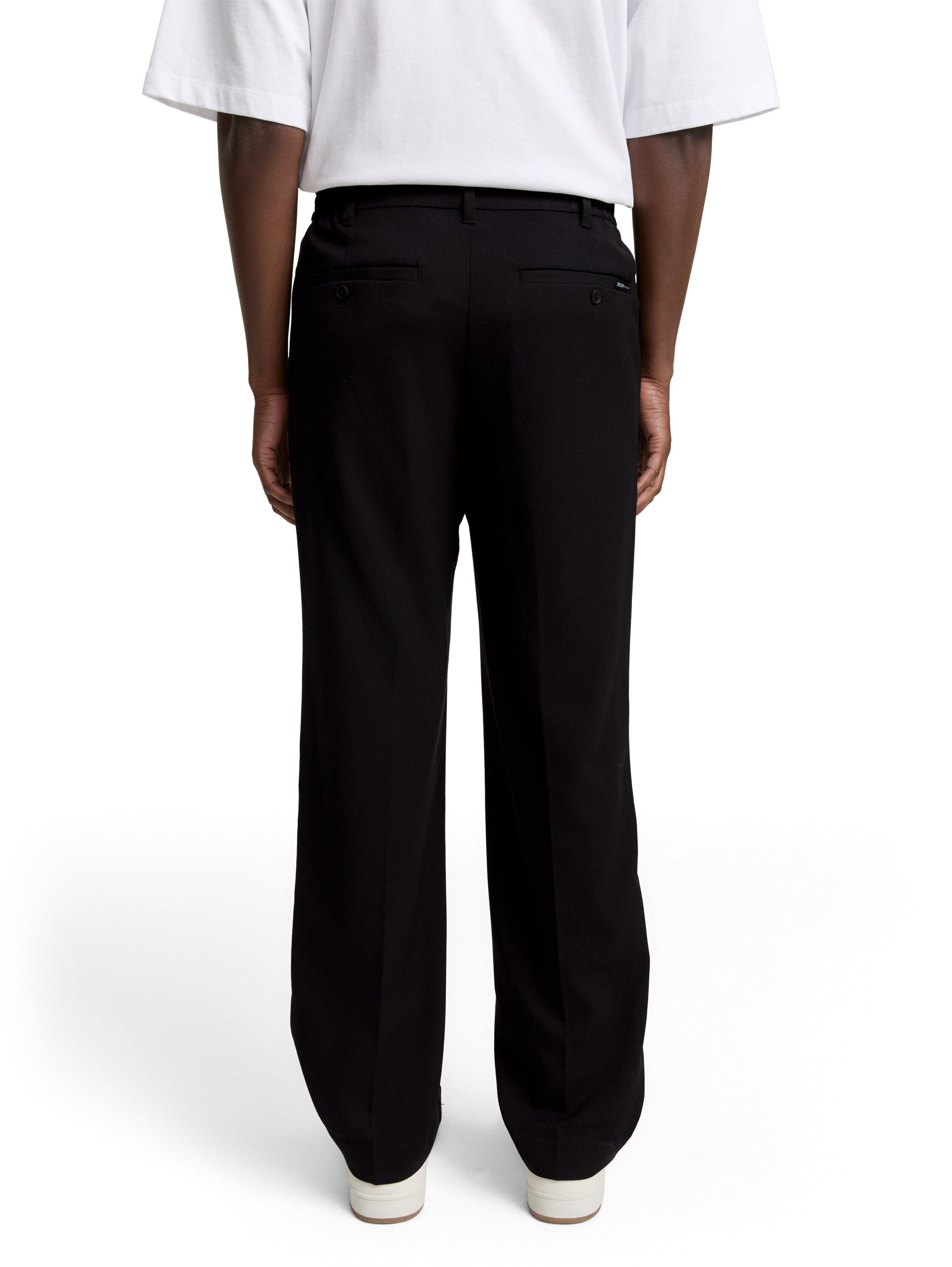 TOM TAILOR Denim Chinohose, mit Bügelfalte
