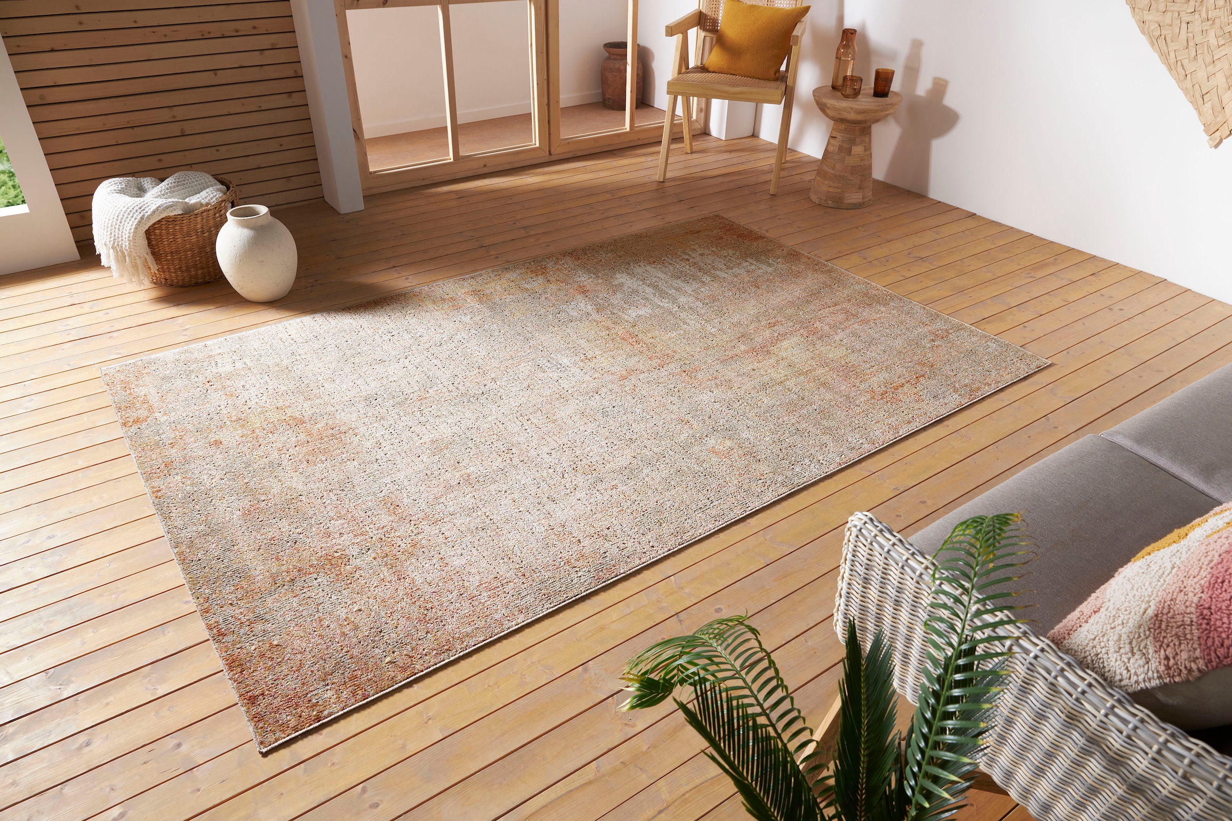 HANSE Home Teppich »Gizeh«, rechteckig, 3 mm Höhe, In-& Outdoor, Läufer, We günstig online kaufen