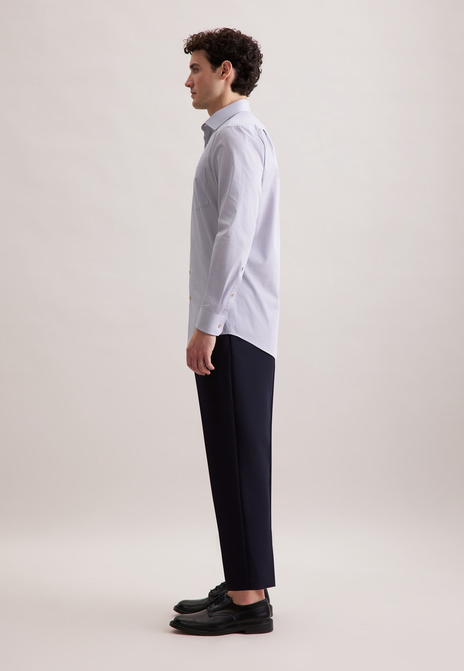 seidensticker Businesshemd »Regular« Regular 1/1 Kentkragen Druck