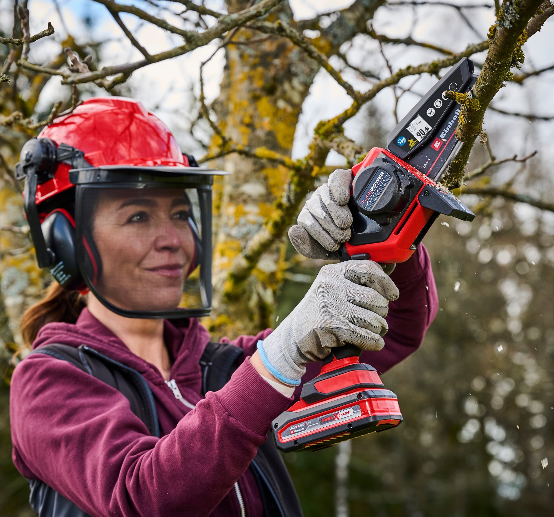 Einhell Akku-Kettensäge »GE-PS 18/15 Li Holster Kit« ohne Akku und Ladegerät