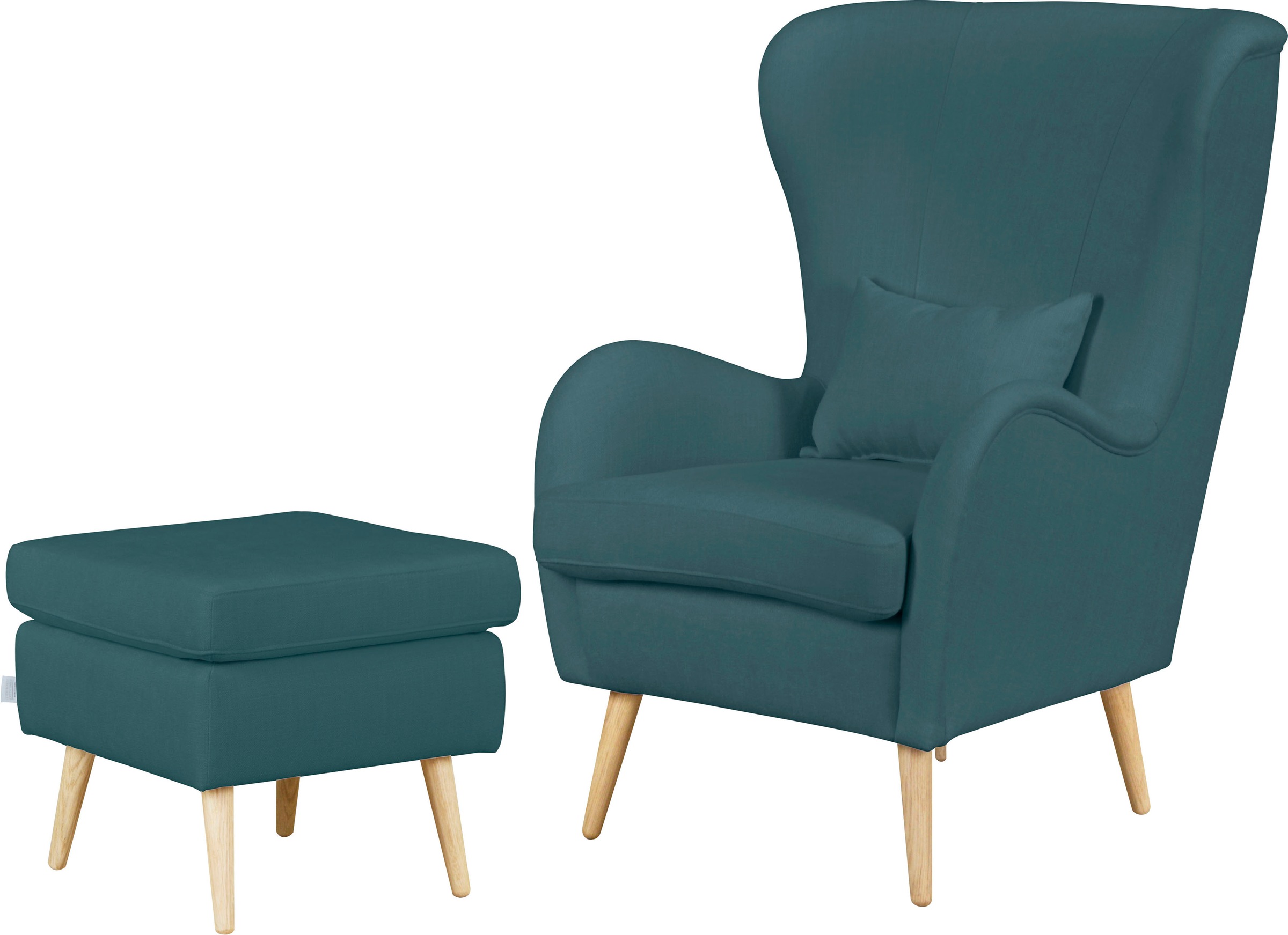 Guido Maria Kretschmer Home&Living Sessel »Sallito«, incl. Hocker, in 6 Bez günstig online kaufen
